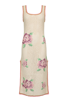 Coastal Granny Midi Dress