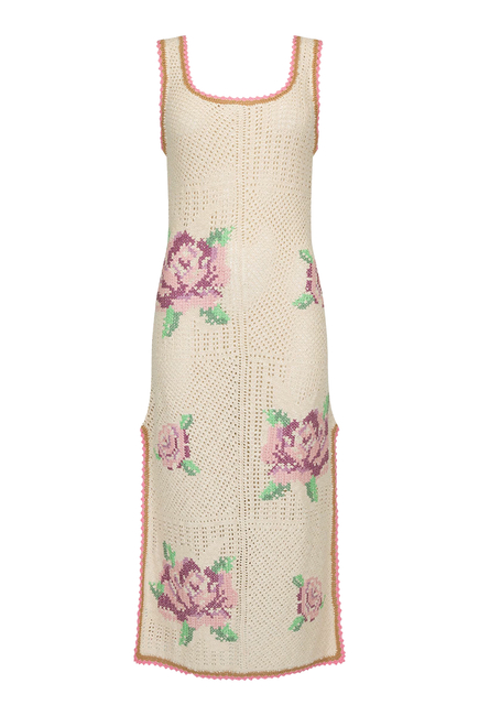 Coastal Granny Midi Dress