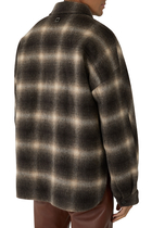 Ombre Check Jacket