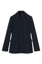 Wool Crepe Jacket