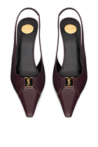 Babylone Breteuil 90 Slingback Pumps