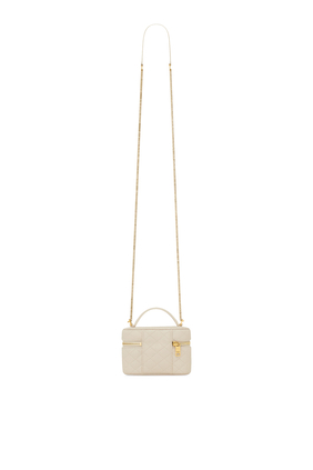 Gaby Micro Lambskin Cosmetic Bag