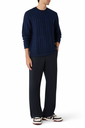 College Logo Sweater