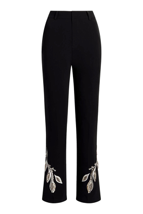 Metallic Paisley Kerry Pants