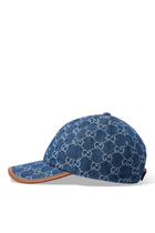 GG Denim Baseball Hat