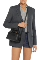 GG Emblem Small Boston Bag