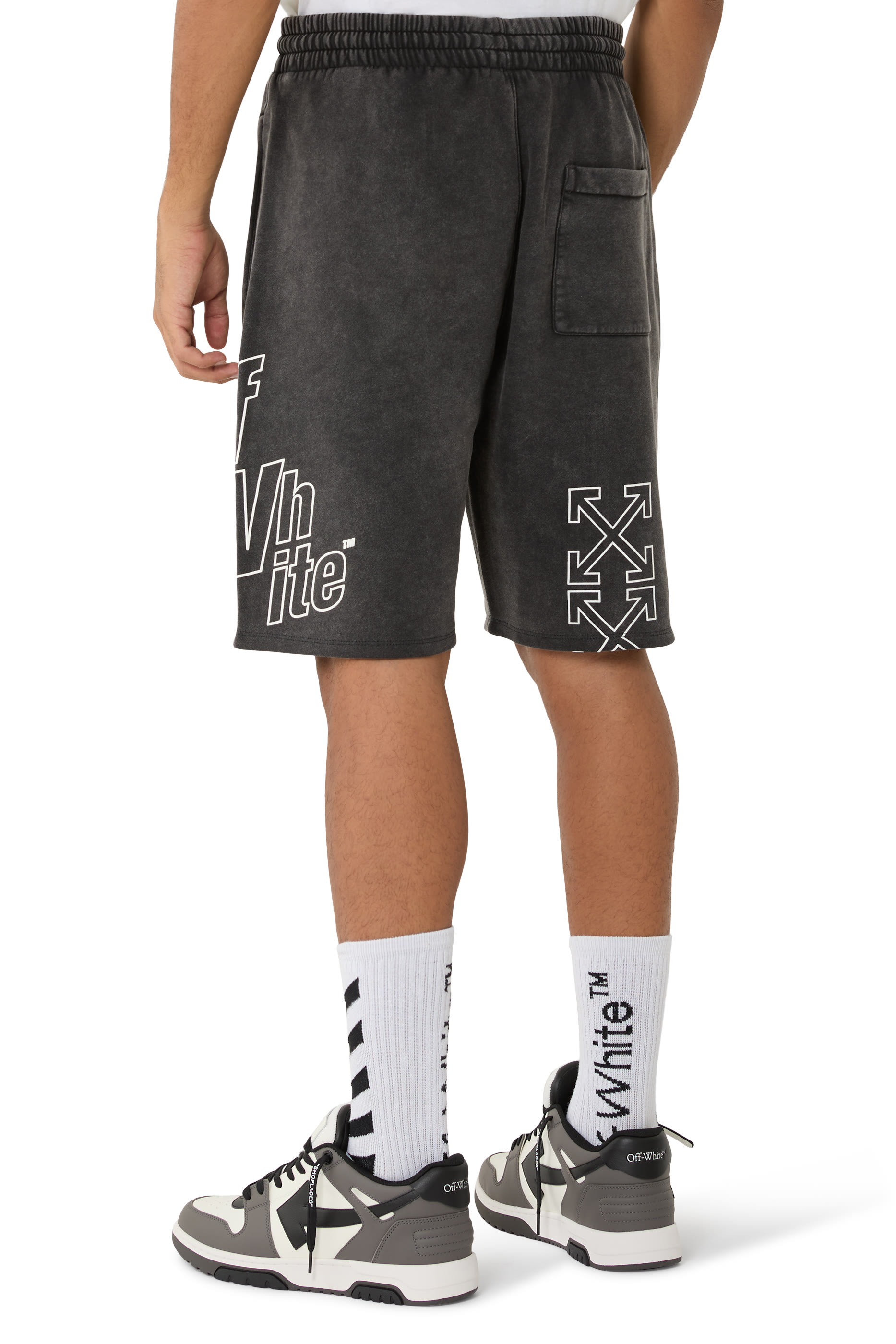 Outline Arrow Skate Sweatshorts