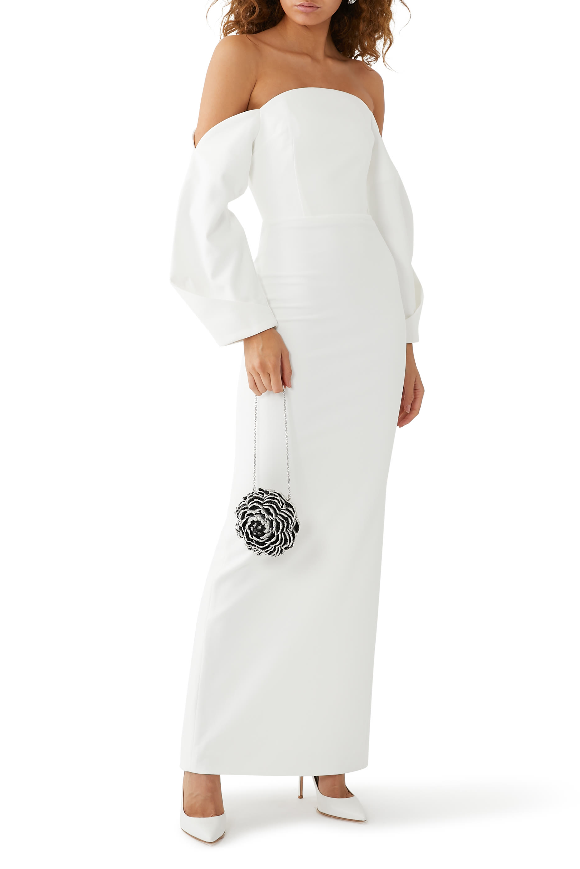 Peony Crystal Handbag