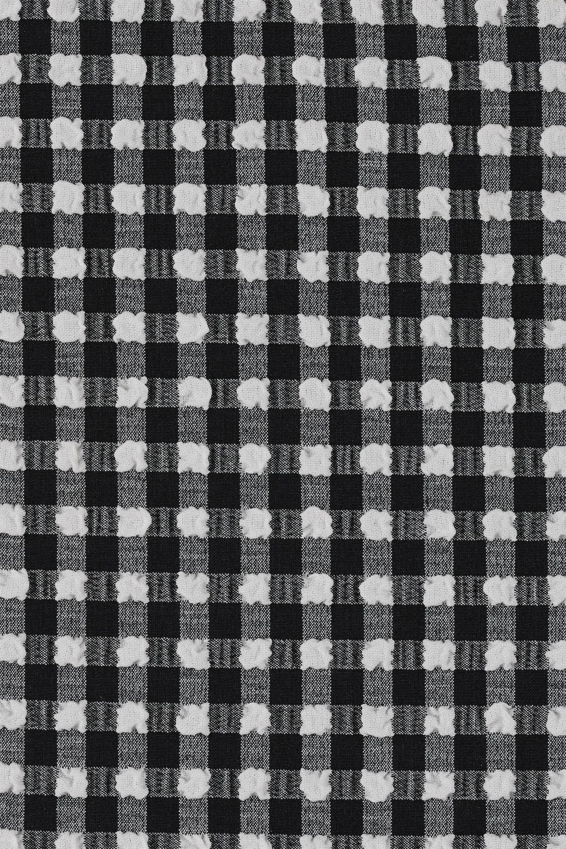 Costa Seersucker Gingham Bikini Bottom 