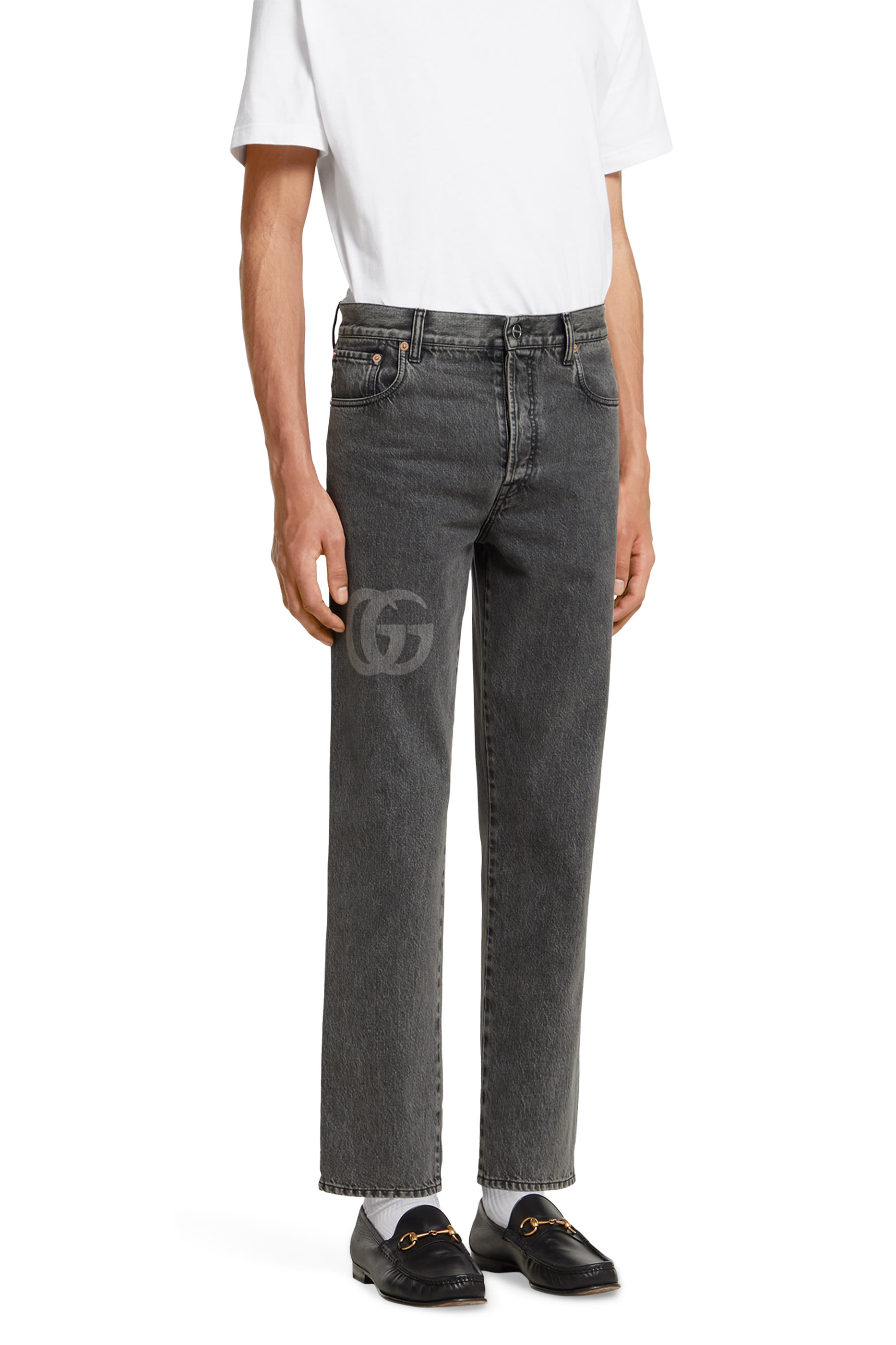 Slim Fit Denim Pants