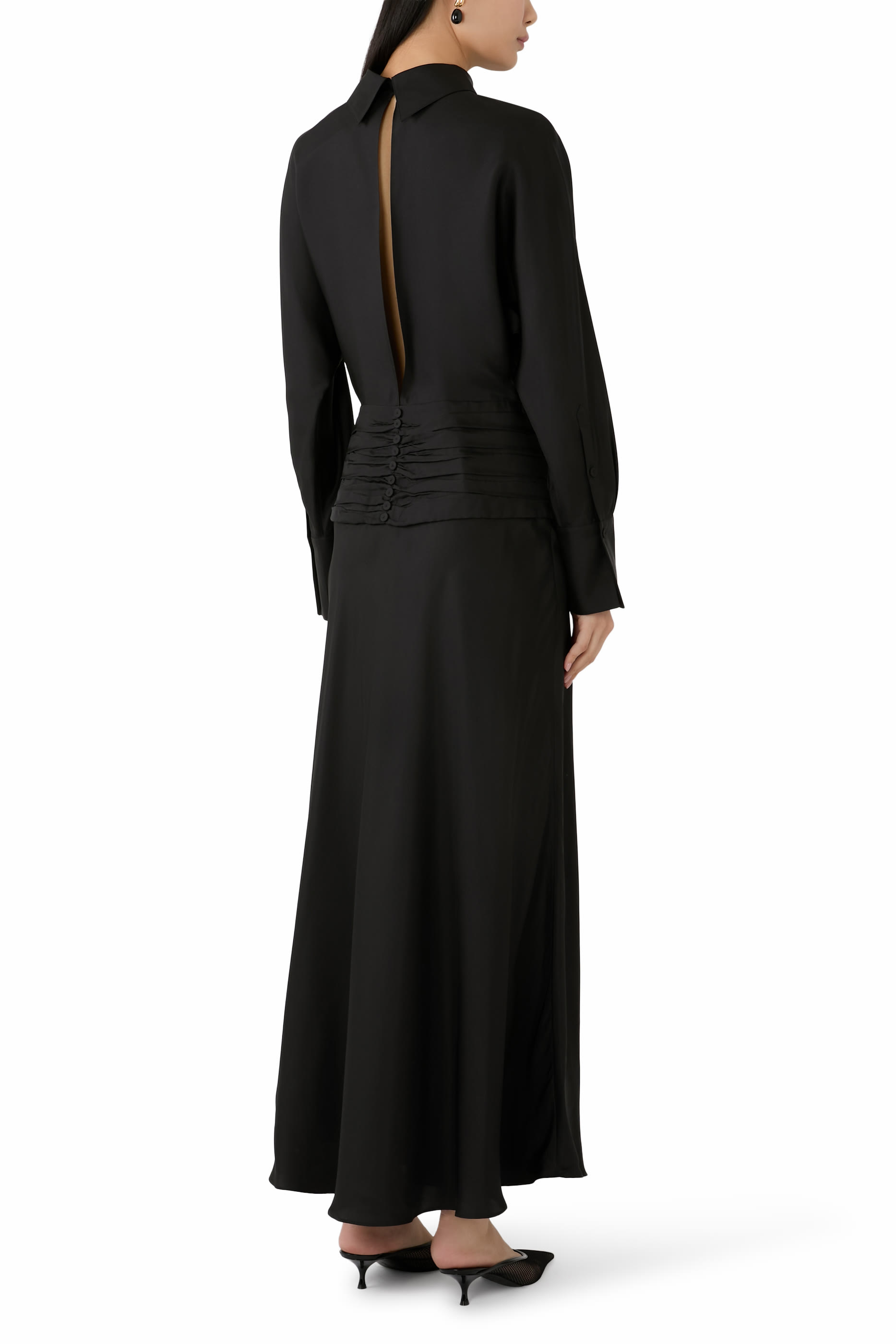  Tuxedo Silk Dress 