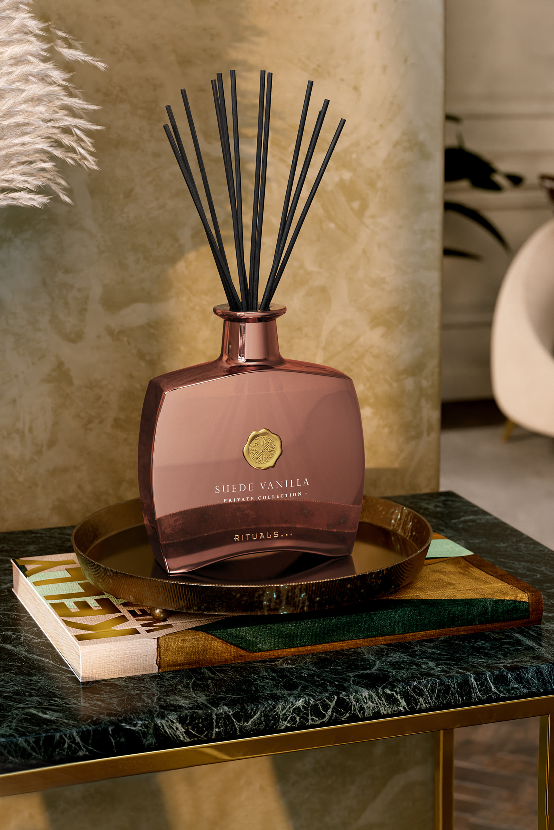 Suede Vanilla Fragrance Sticks, 450ml