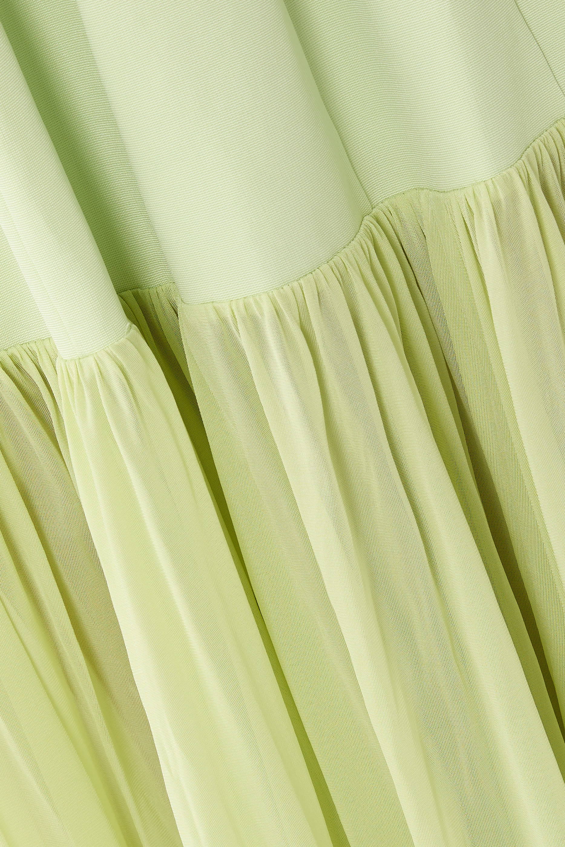 Sandrine Draped Jersey Bustier Midi Dress