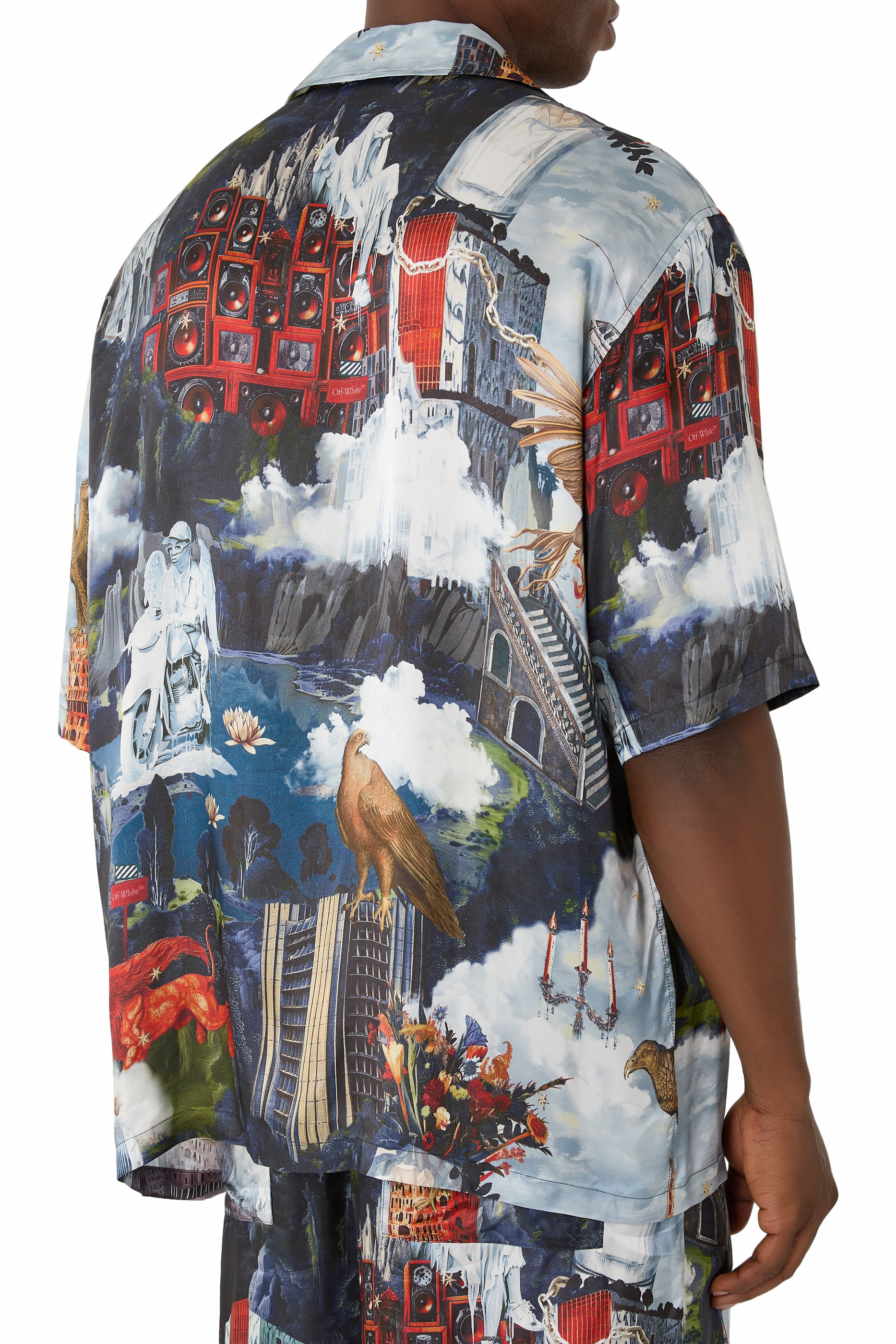 World Paint Viscose Bowling Shirt