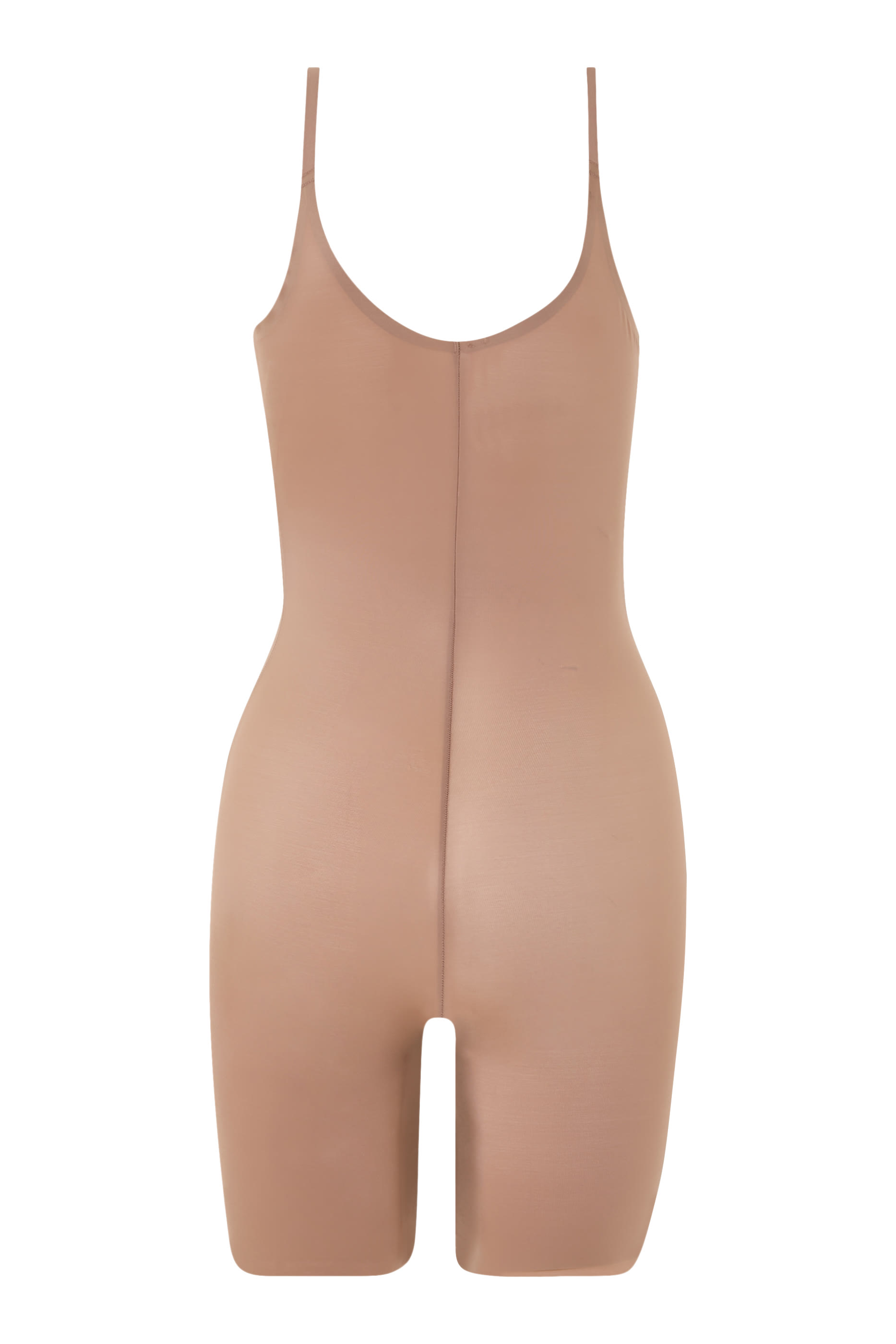 Open-Bust Mid-Thigh Bodysuit
