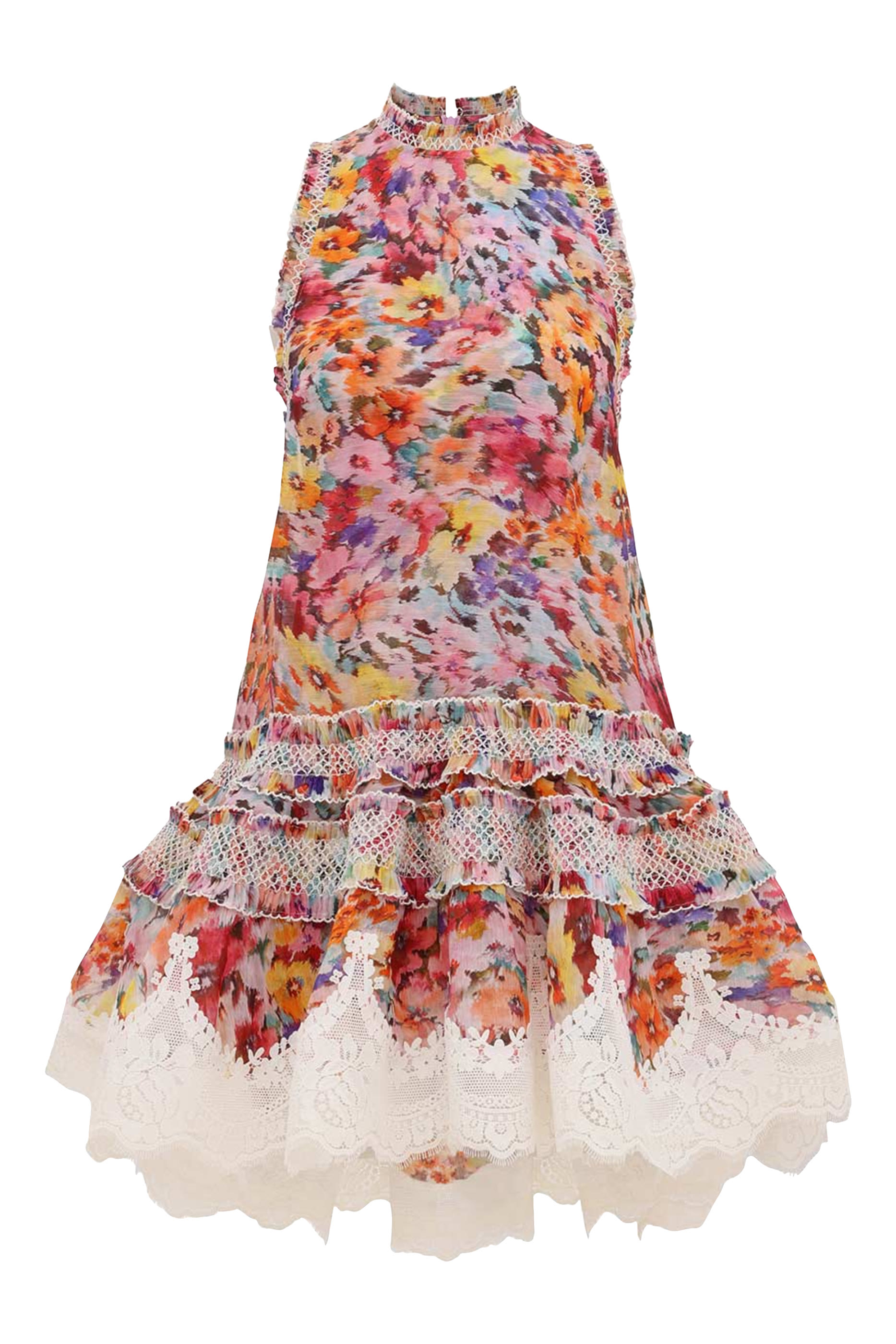 Luna Shirred Lantern Dress