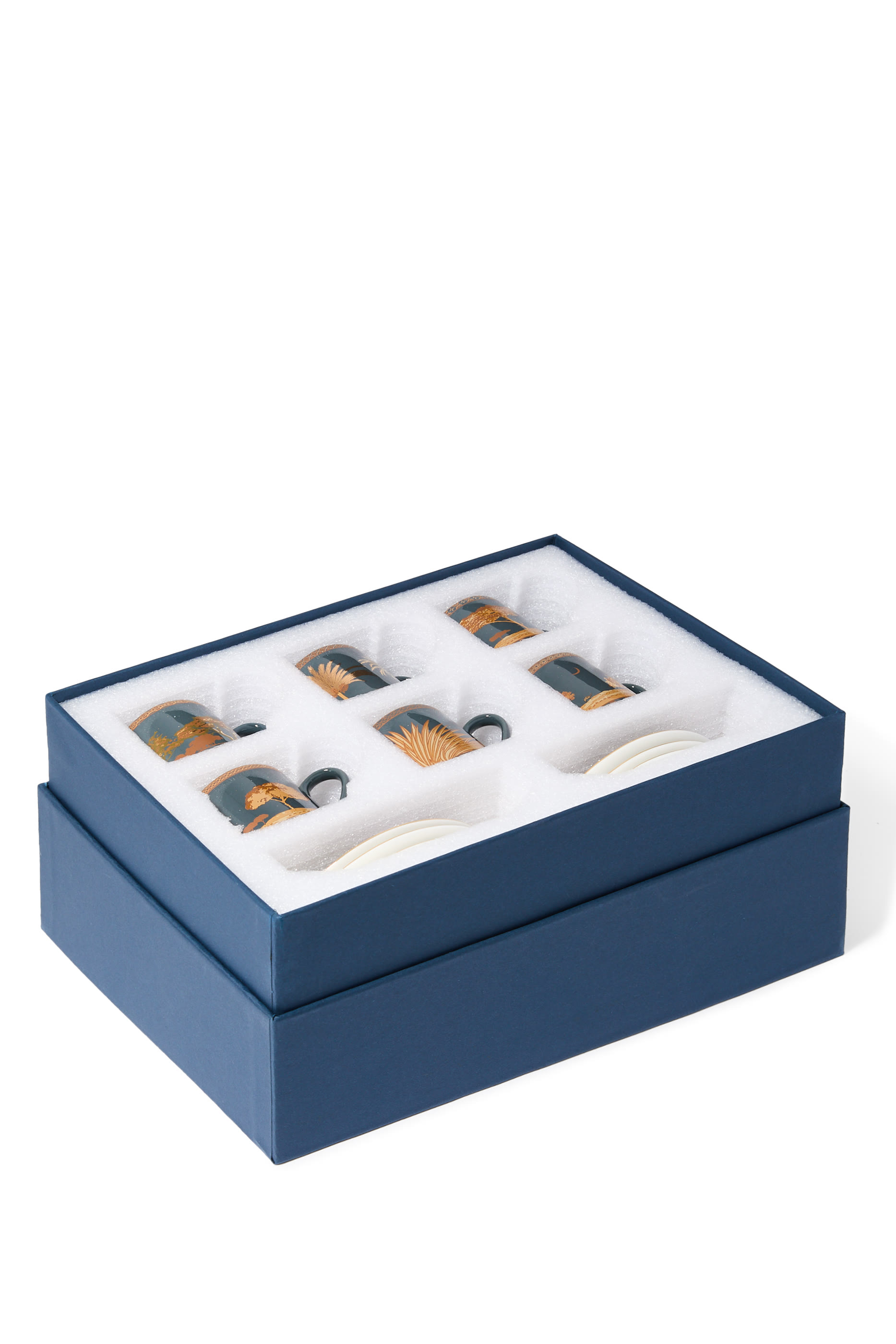 Blue Moon Espresso Cup & Saucer Set