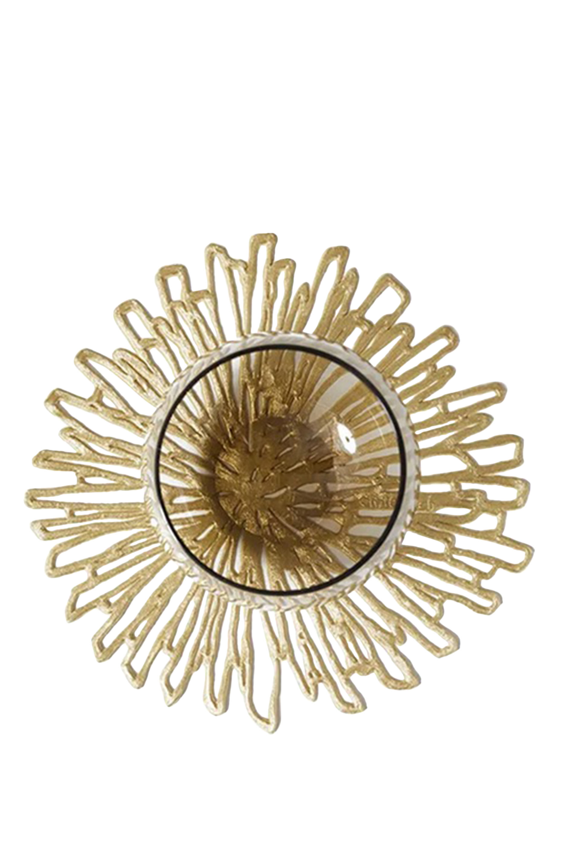 Bloom Gilded Pressed Coasters Set