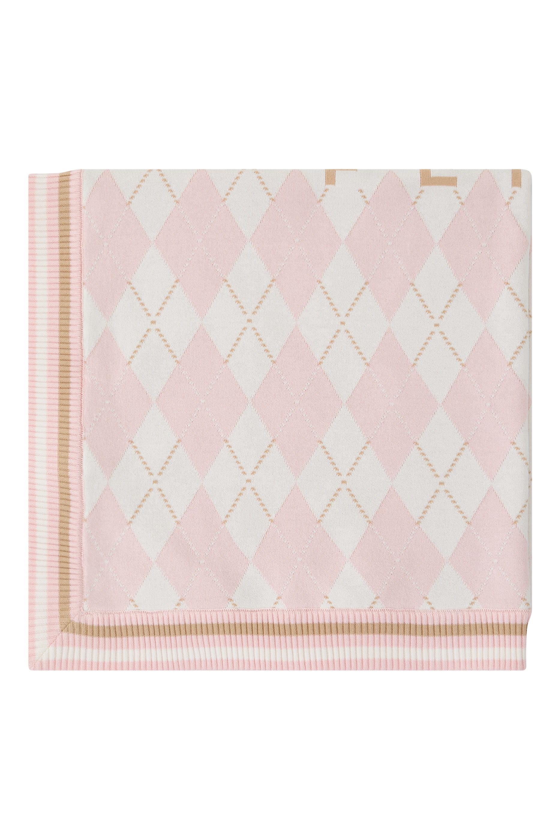 Kids Logo Checkered Blanket