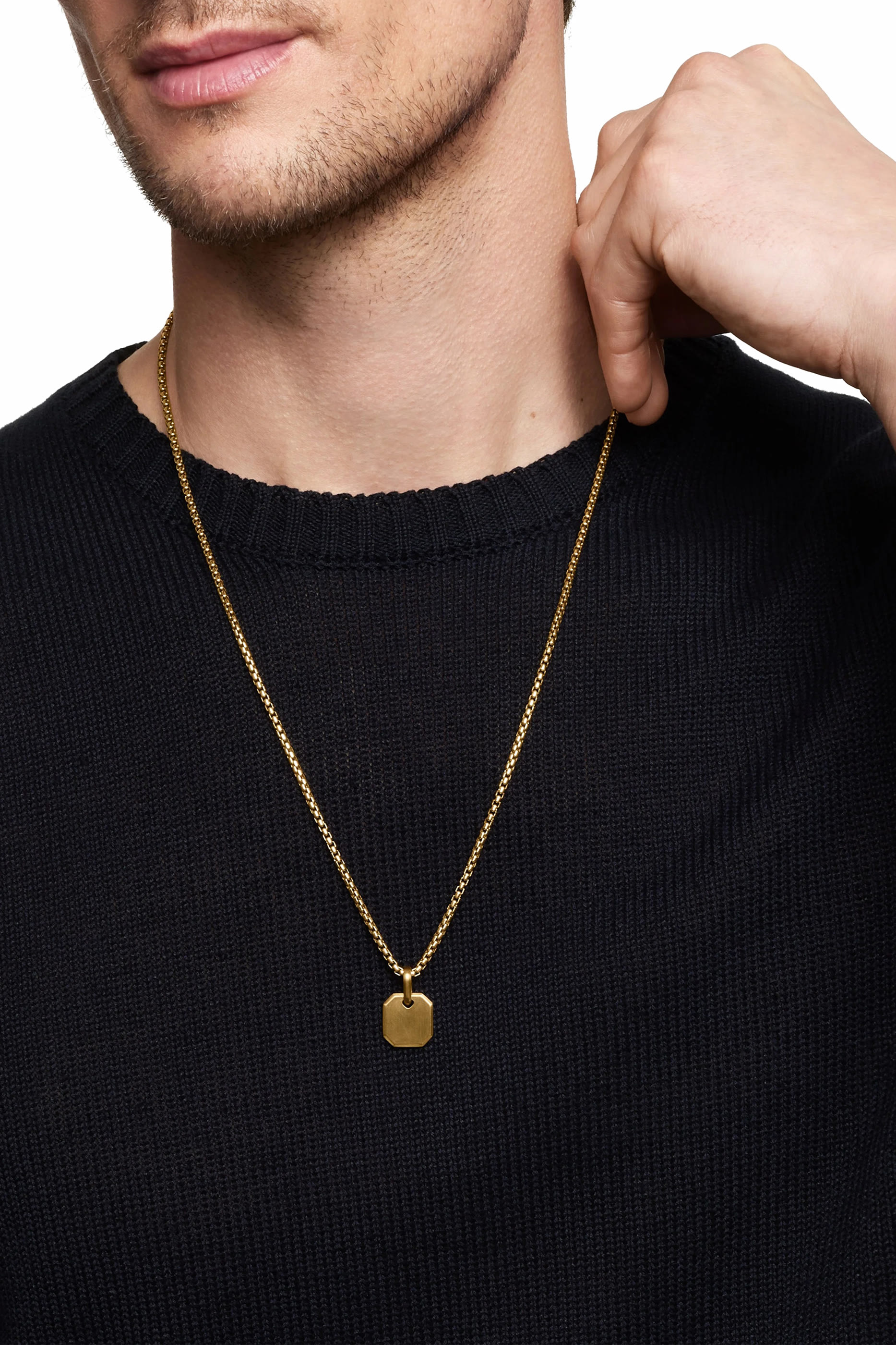 18K Yellow Gold Roman Amulet