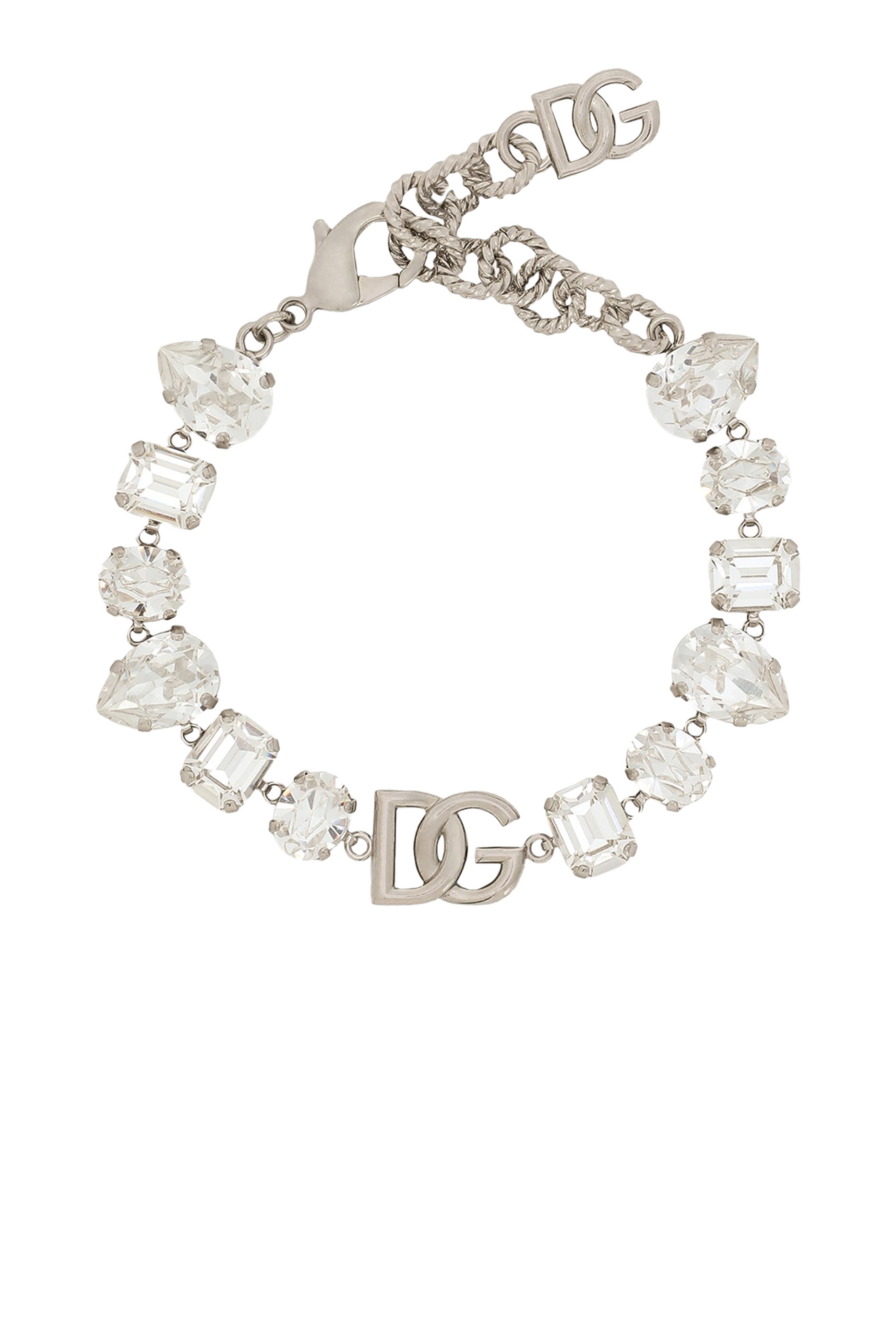 DG Logo and Rhinestones Bracelet