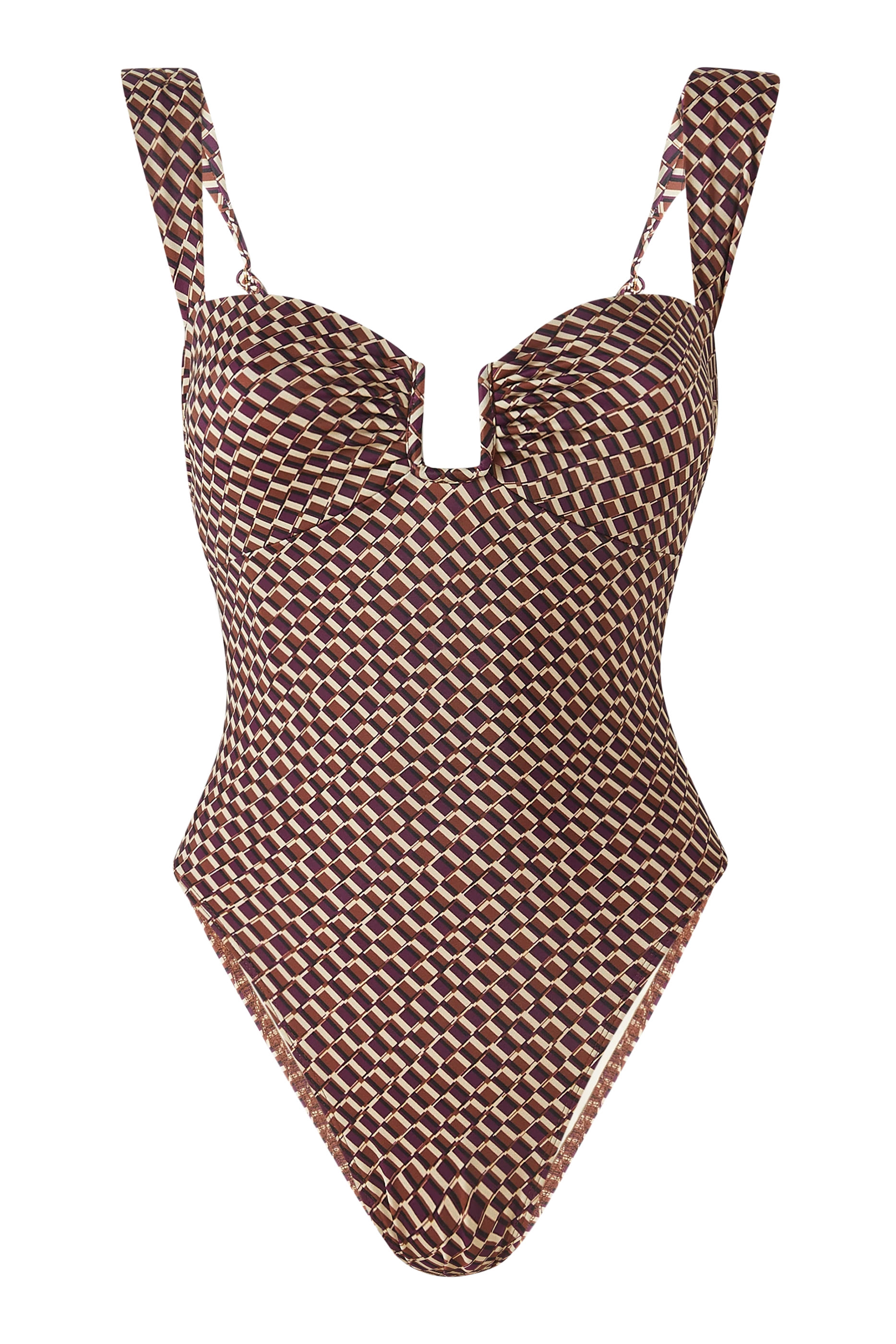 Cannes Printed One Piece Swimsuit 