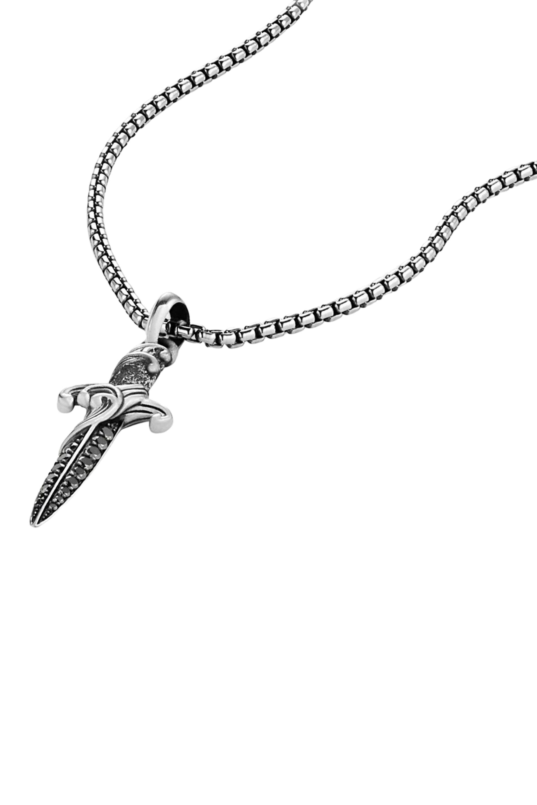 	SS Waves Dagger Black Diamond Amulet