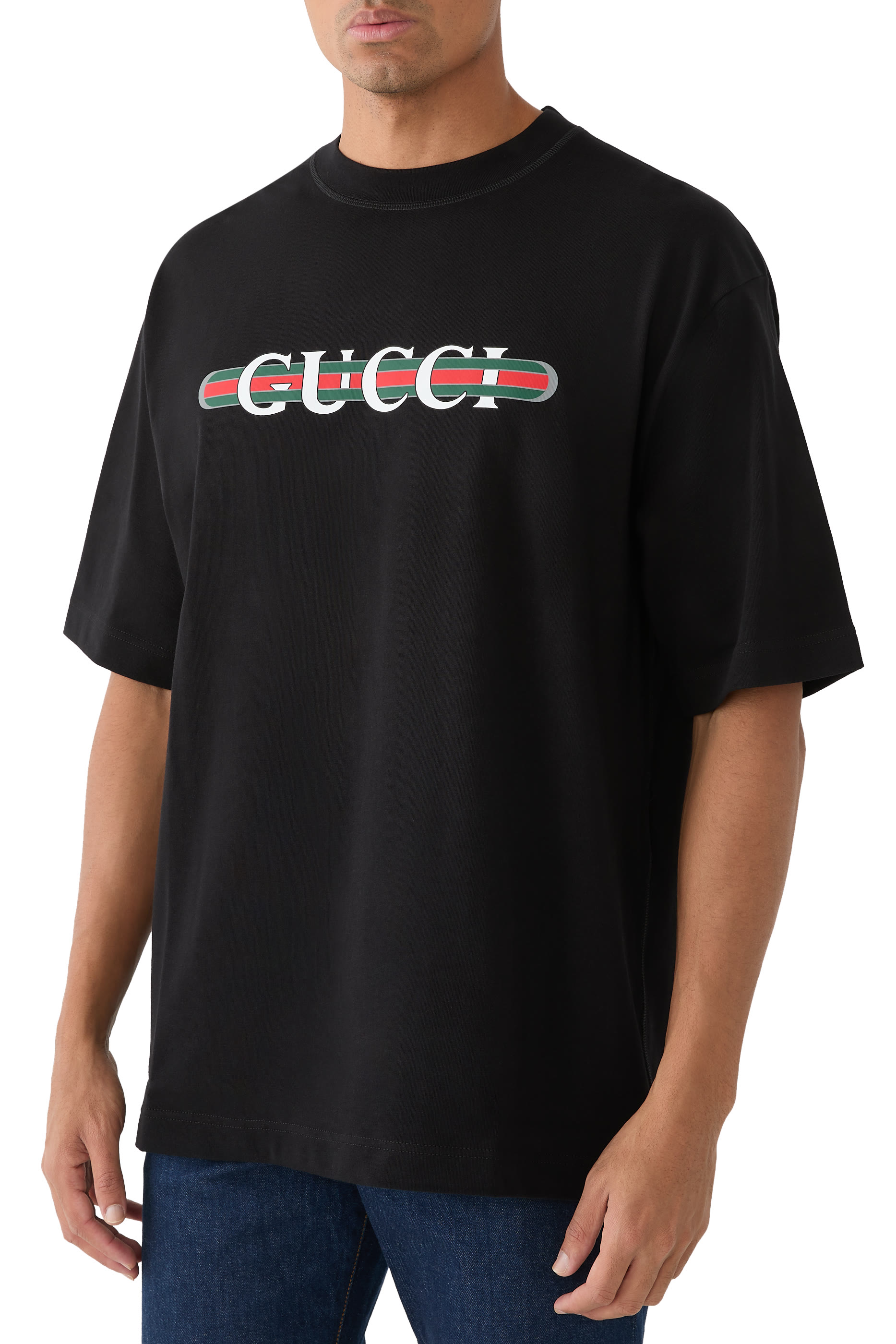 Printed Cotton Jersey T-Shirt 