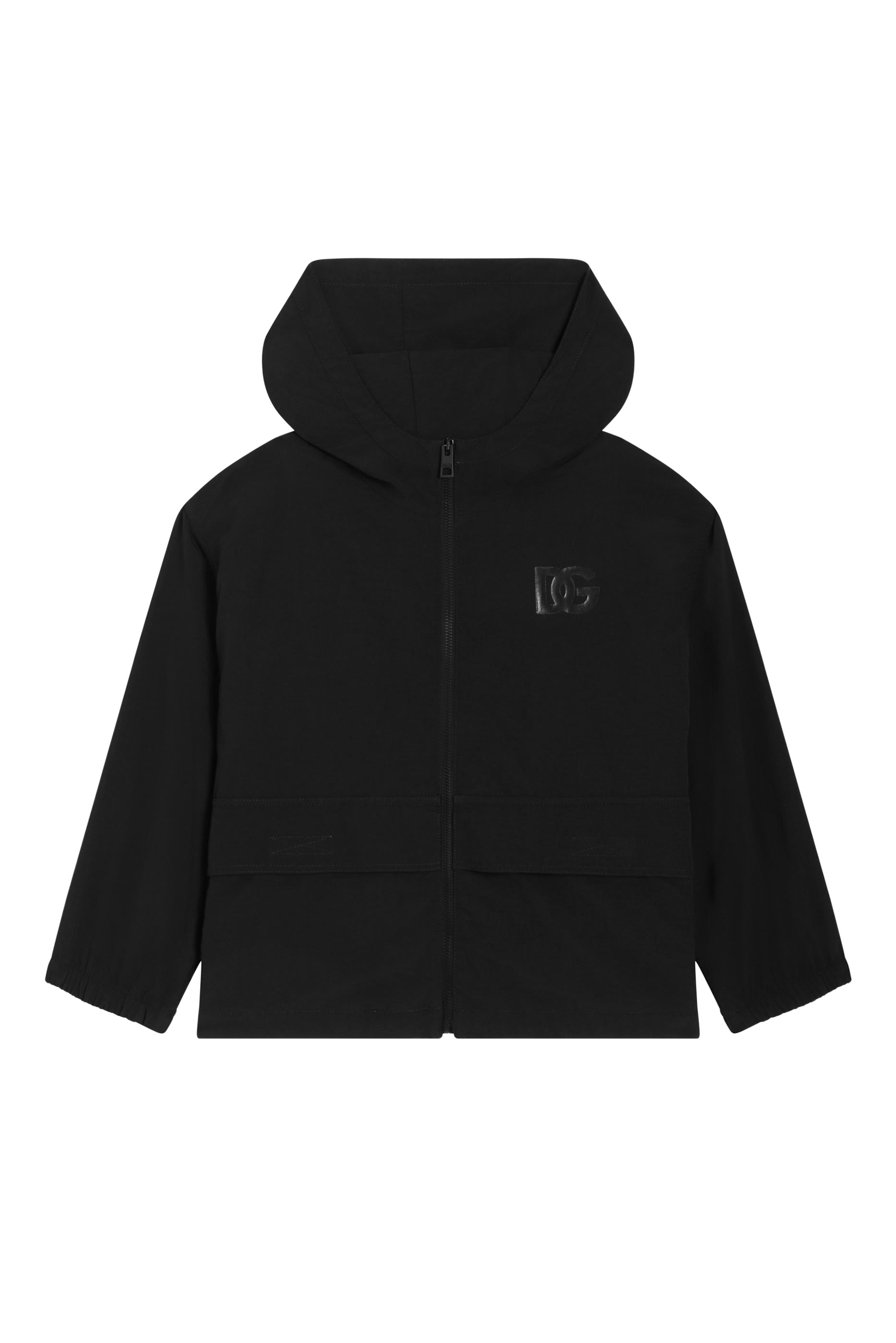 Kids Nylon Hooded Jacket