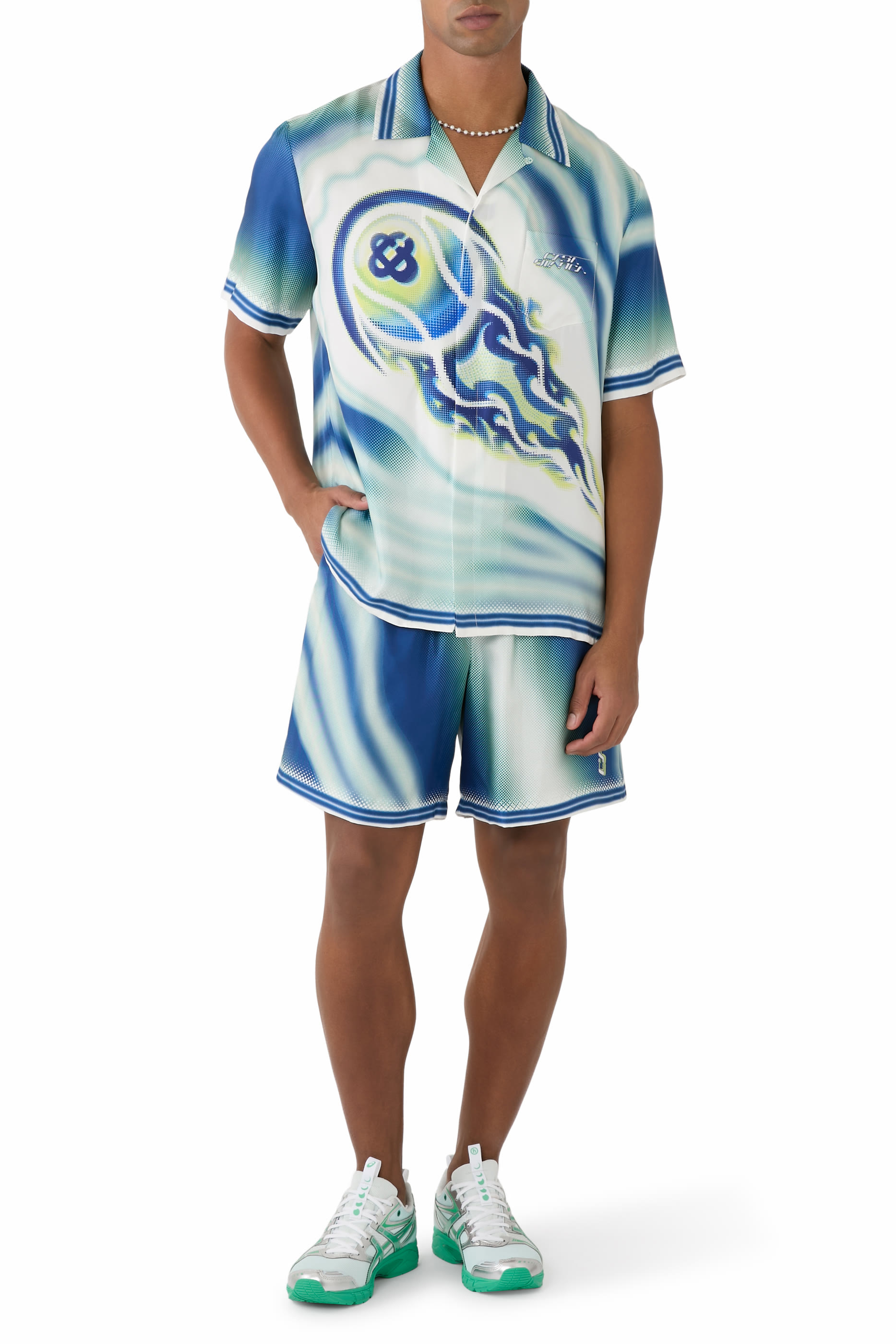  Art Of The Serve Silk Shirt 