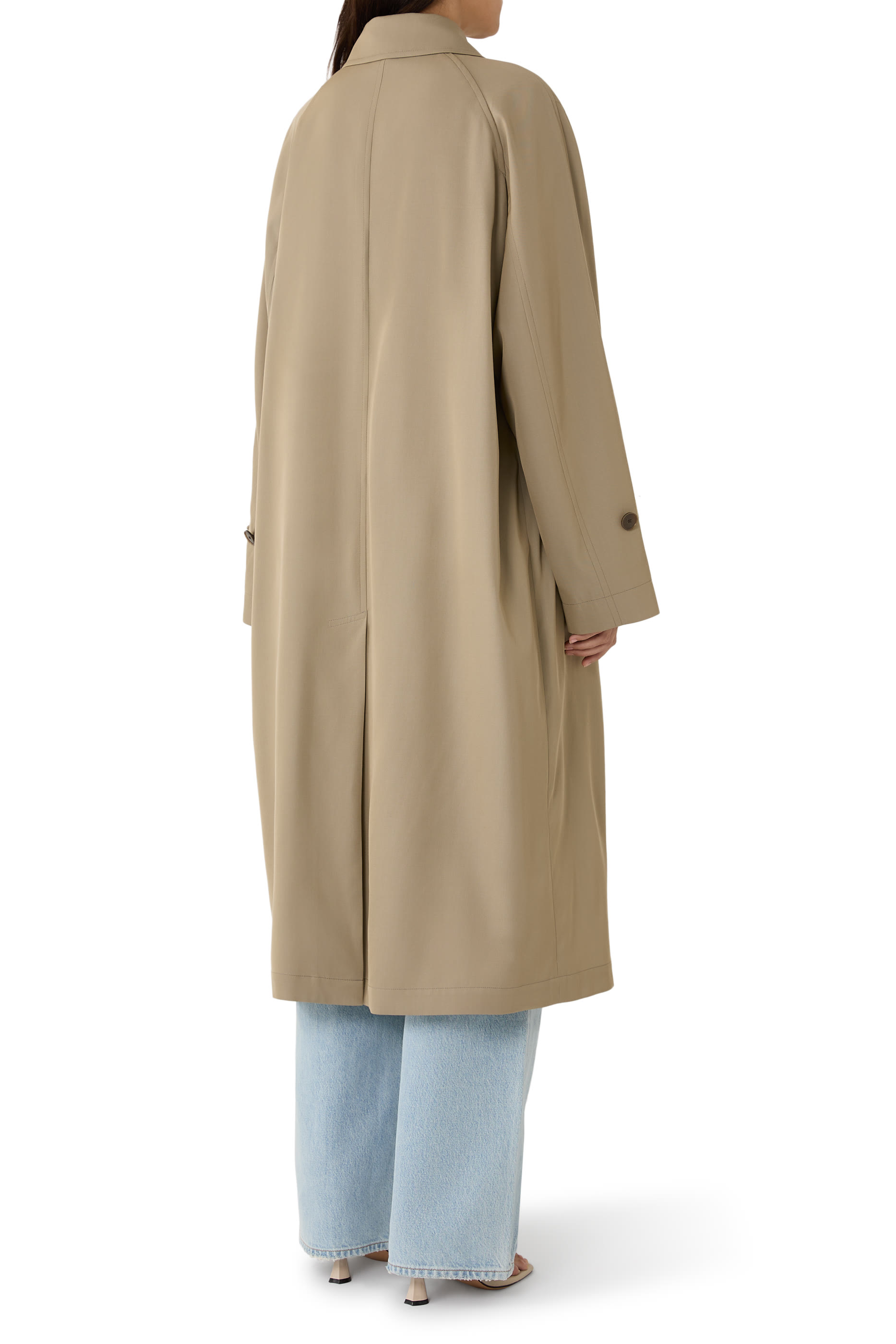 Light Wool Max Gabardine Coat