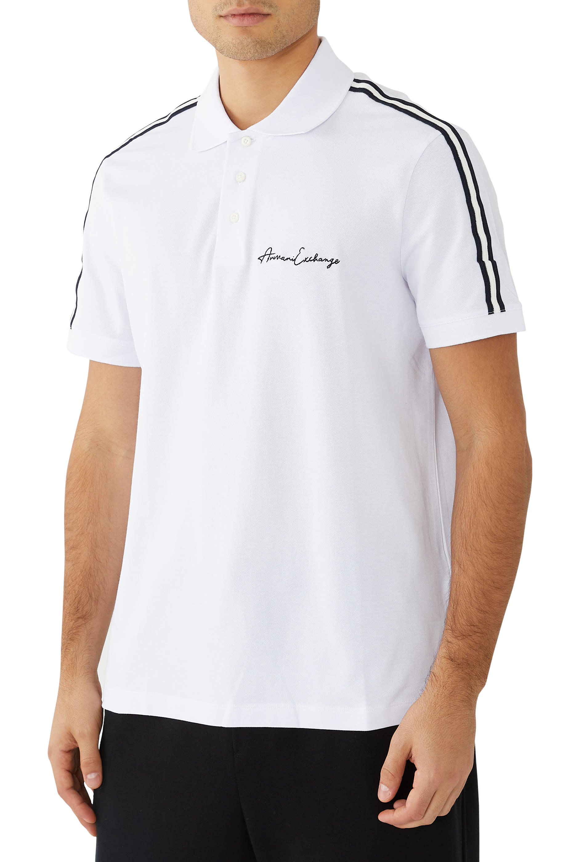 Regular Fit Polo Shirt with Signature Logo