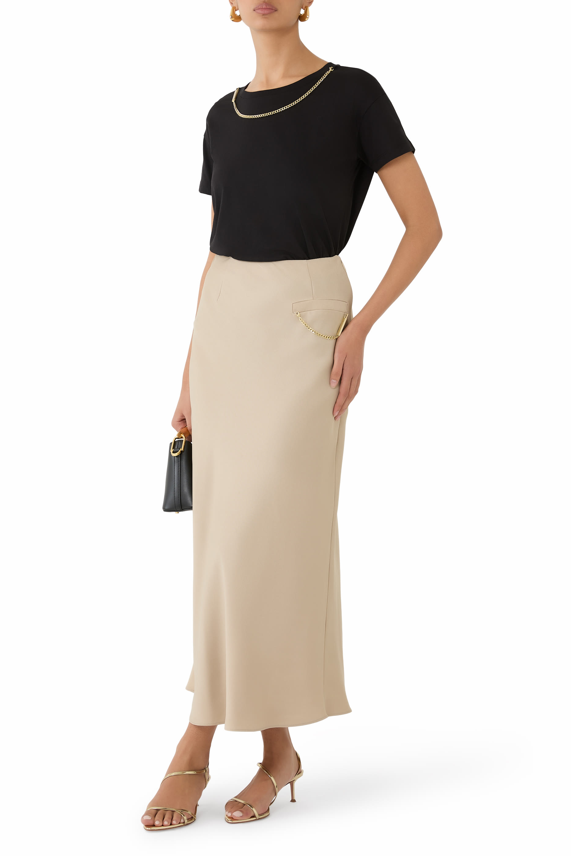 Occasionwear Neck Chain T-Shirt