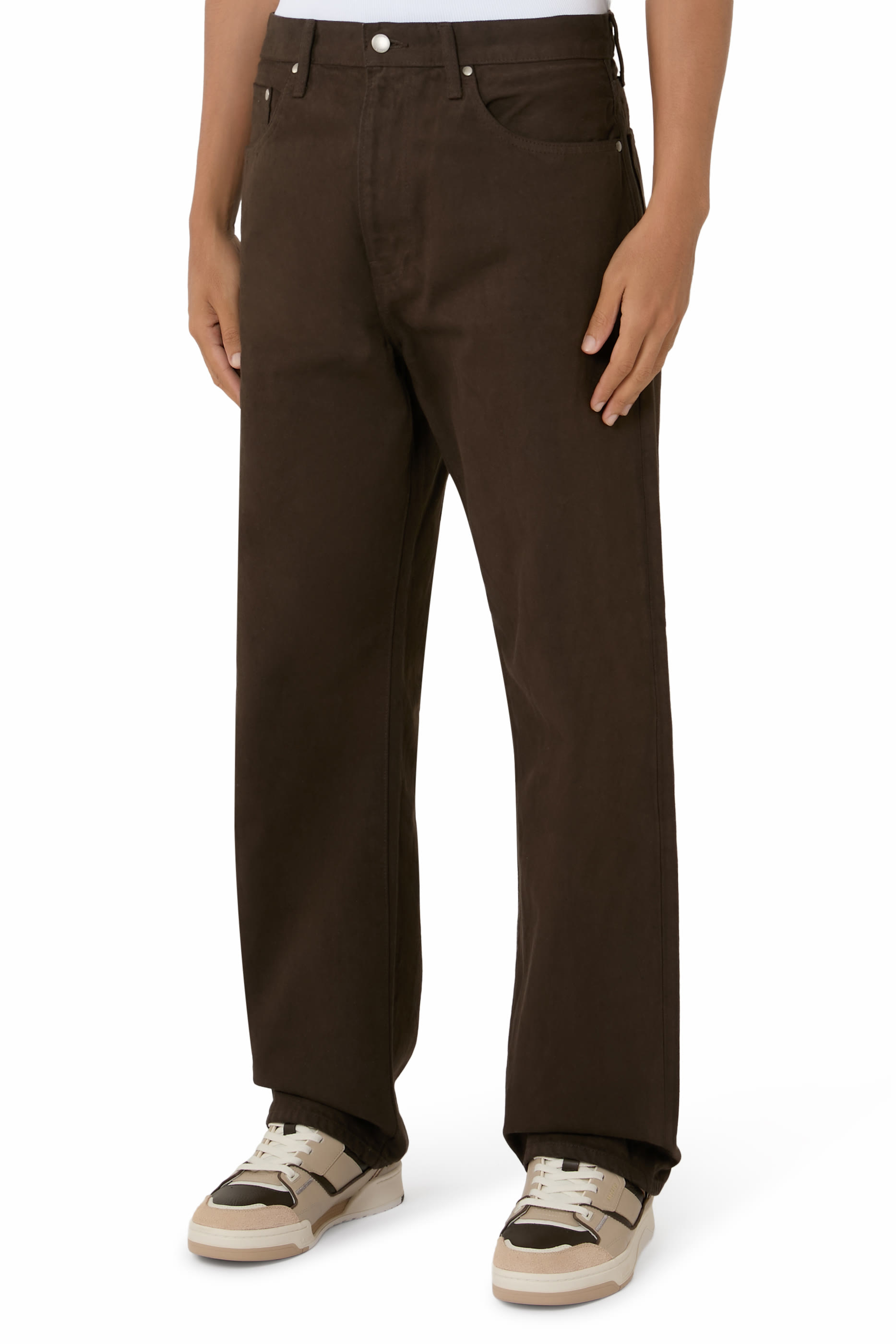 Straight Fit Denim Jeans