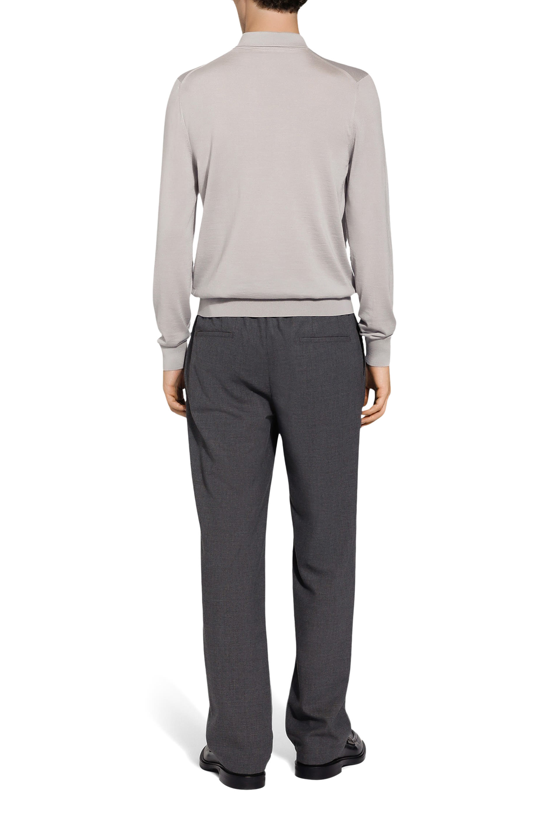  Cashmere and Silk Polo-Shirt