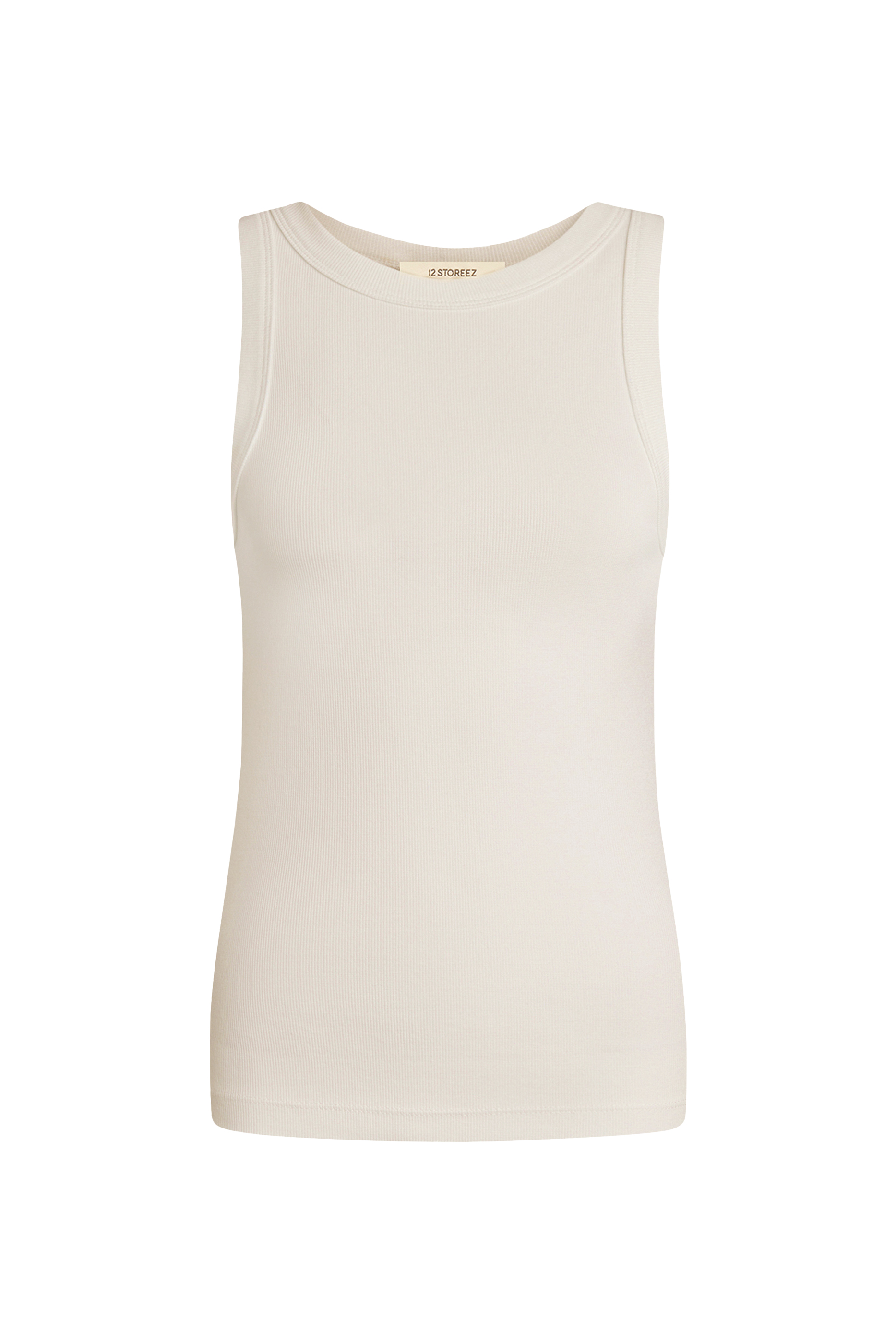 Ribbed Cotton Tank Top