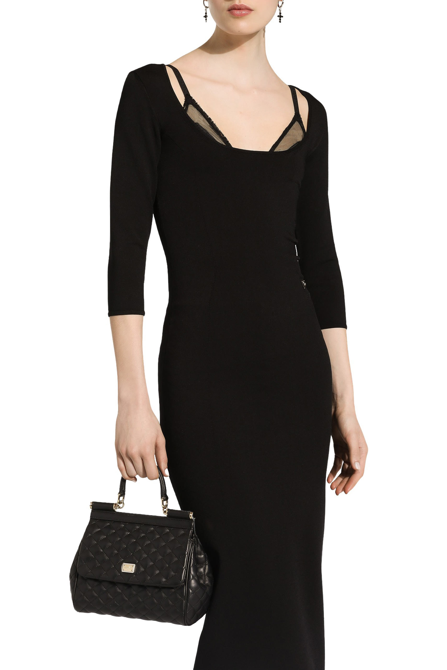 Medium Quilted Nappa Leather Sicily Bag