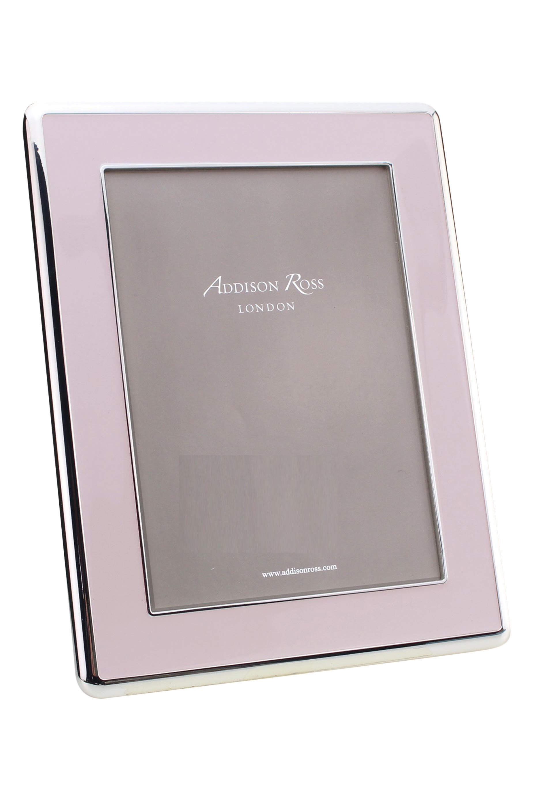 Enamel & Silver Curve Frame, 5x7