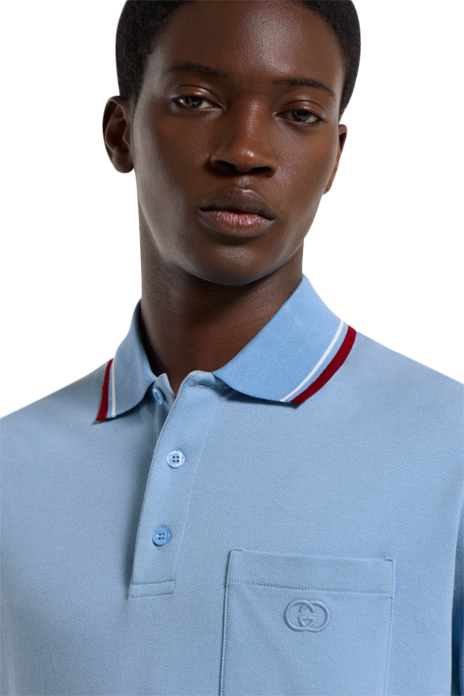  Cotton Piqu&eacute; Polo Shirt with Embroidery