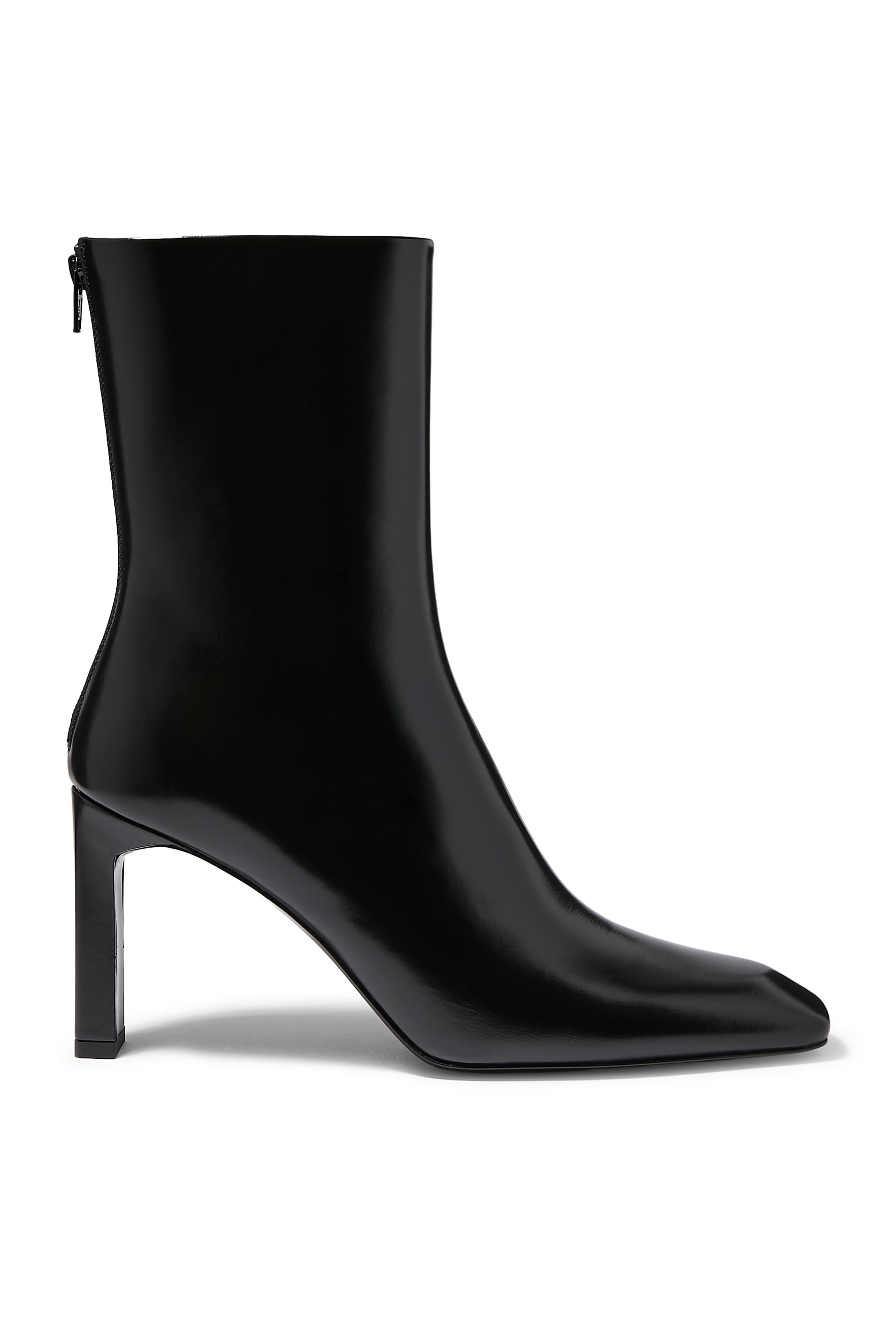  Bar Glossy 85 Leather Boots