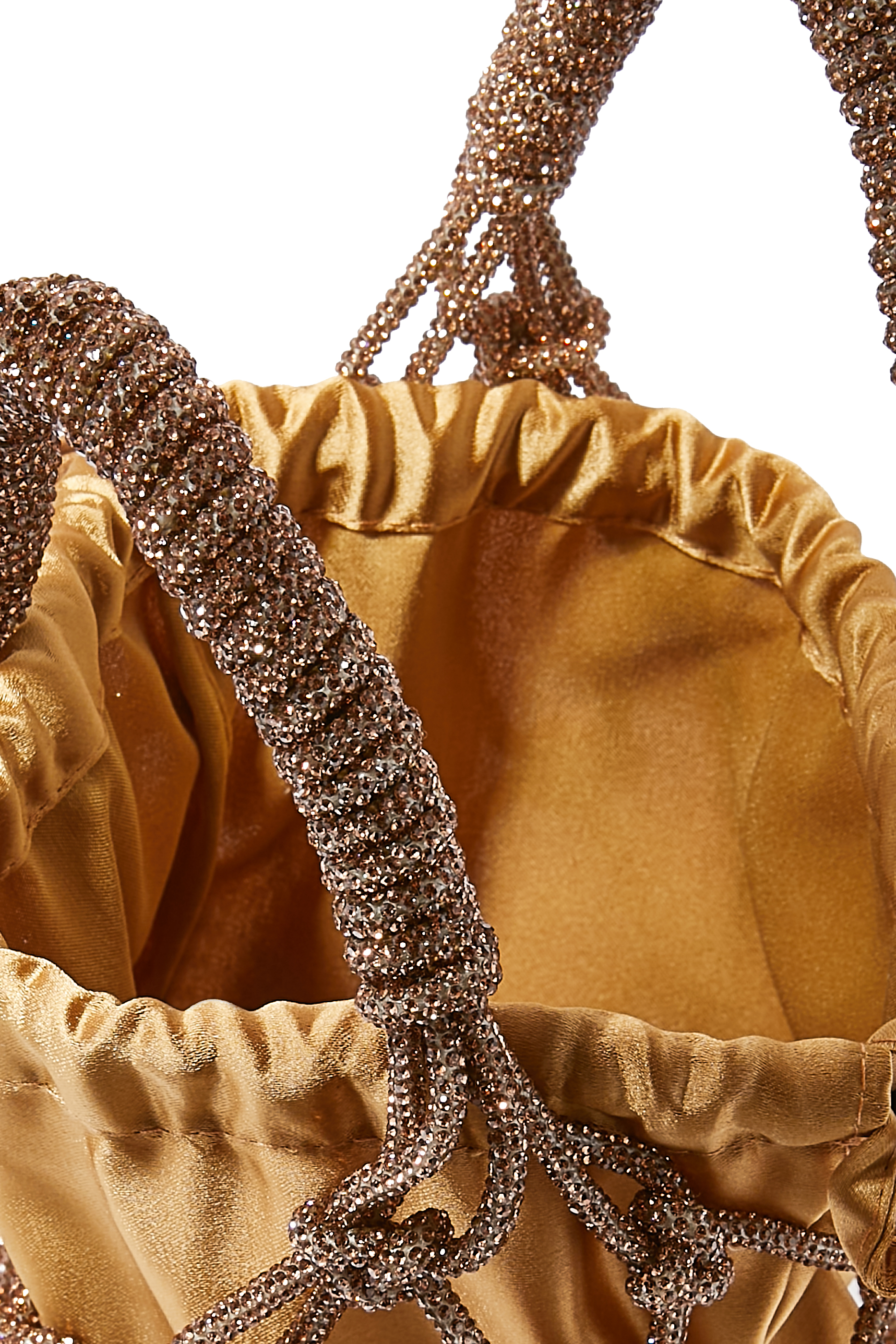 Small Crystal Macram&eacute; Bag