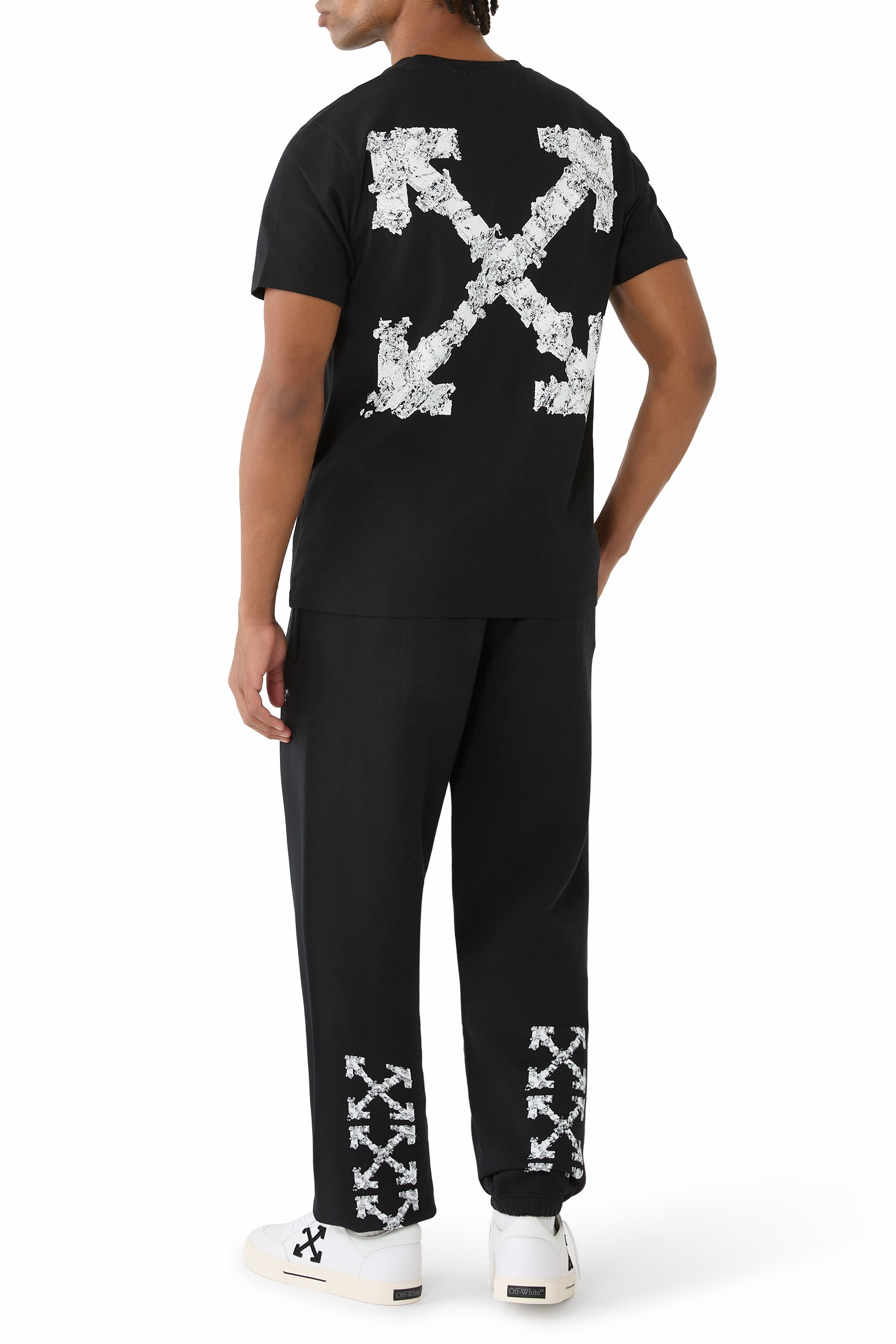 Heraldic Arrow Cuffed Sweatpants