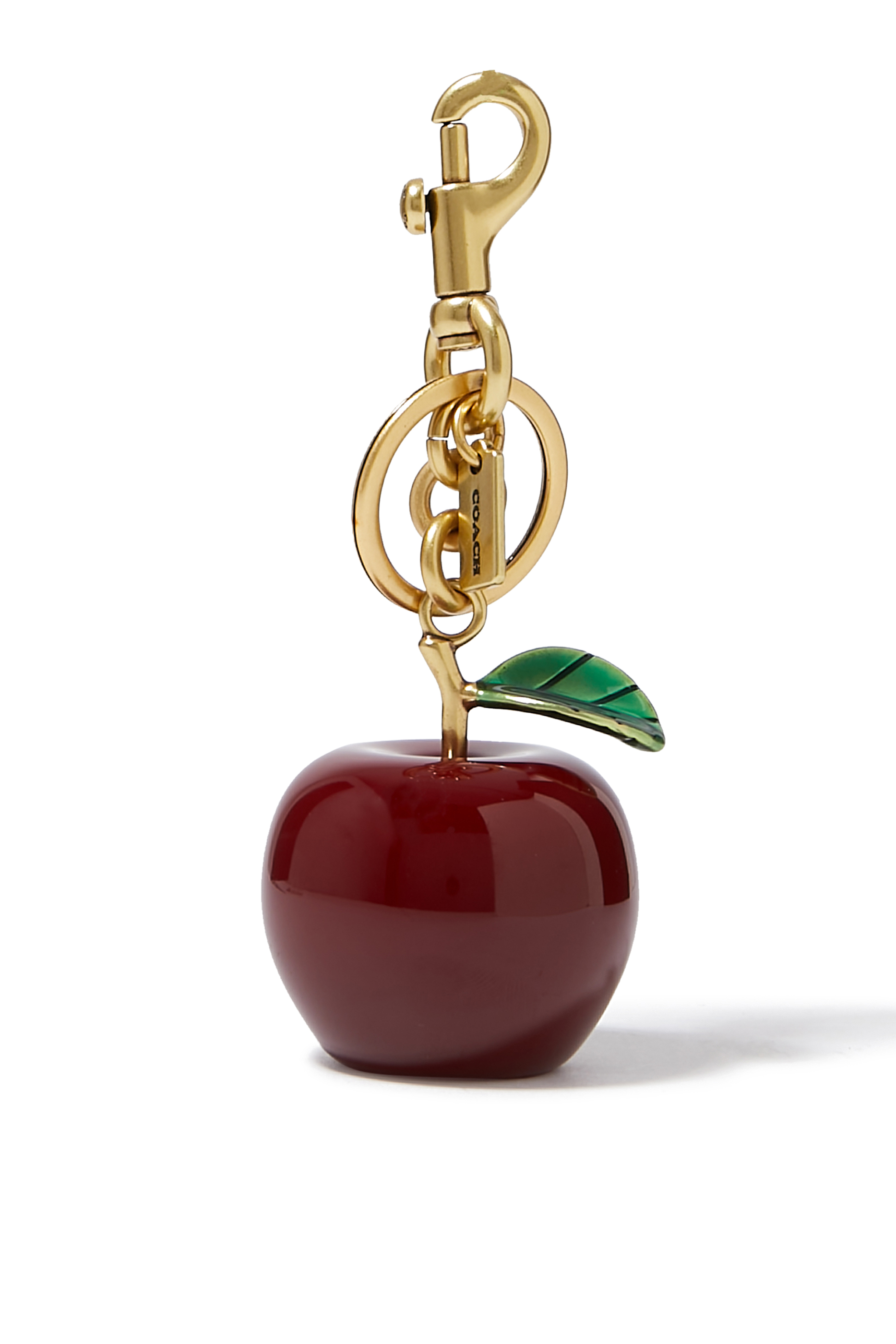 Small Apple Bag Charm 