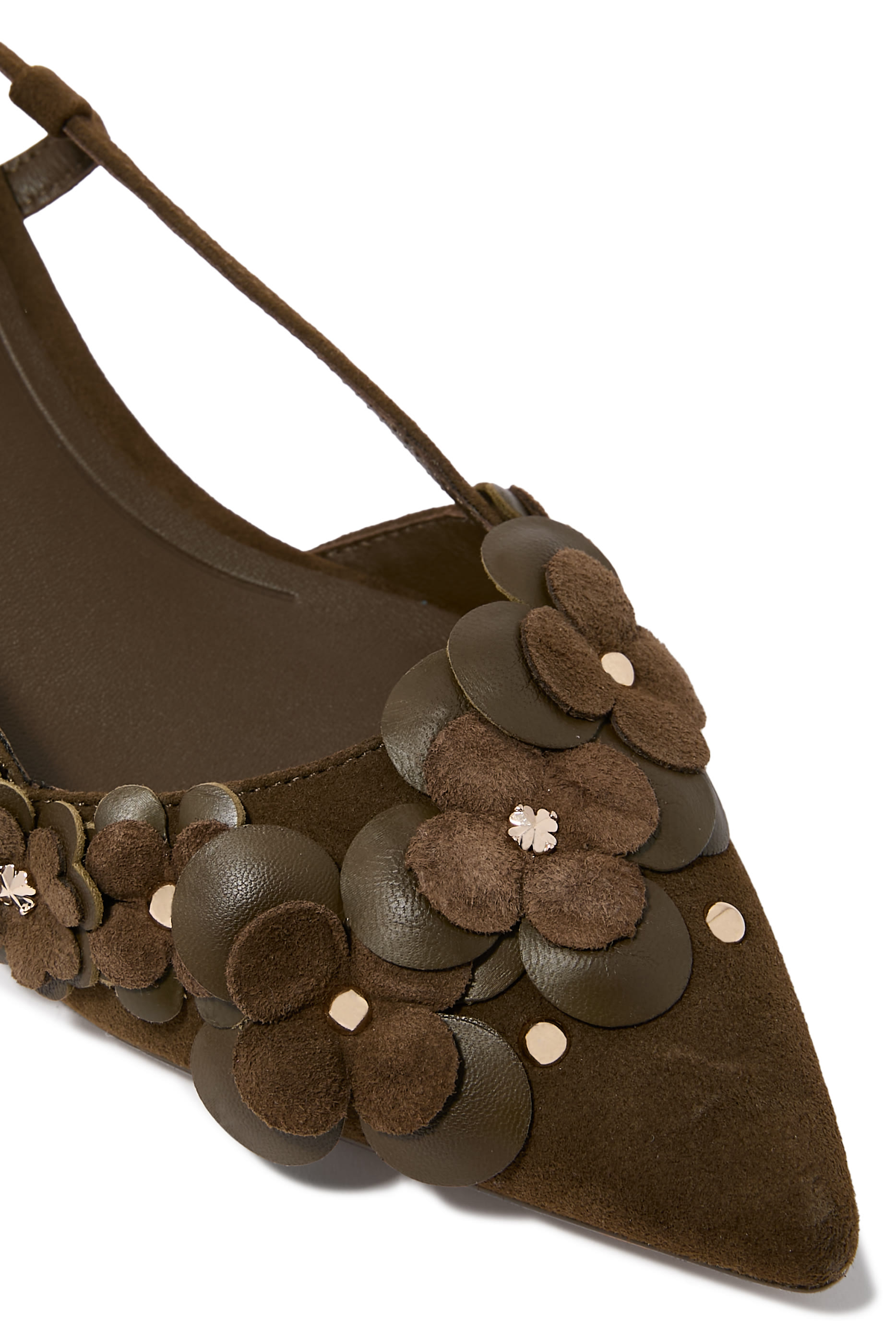 Spade Flower 60 Garden Slingback Pumps