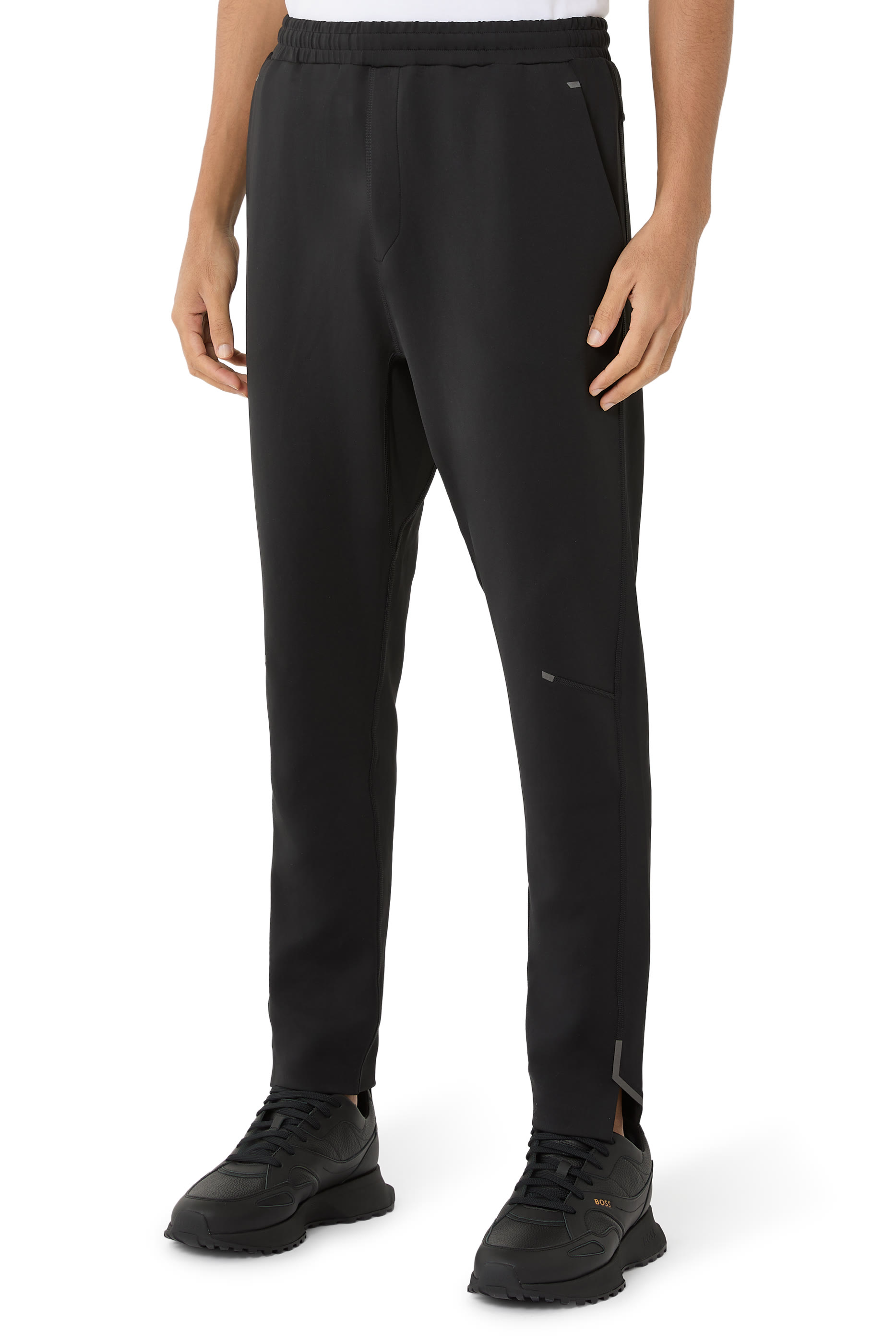 Quick-Dry Trousers with Reflective Branding