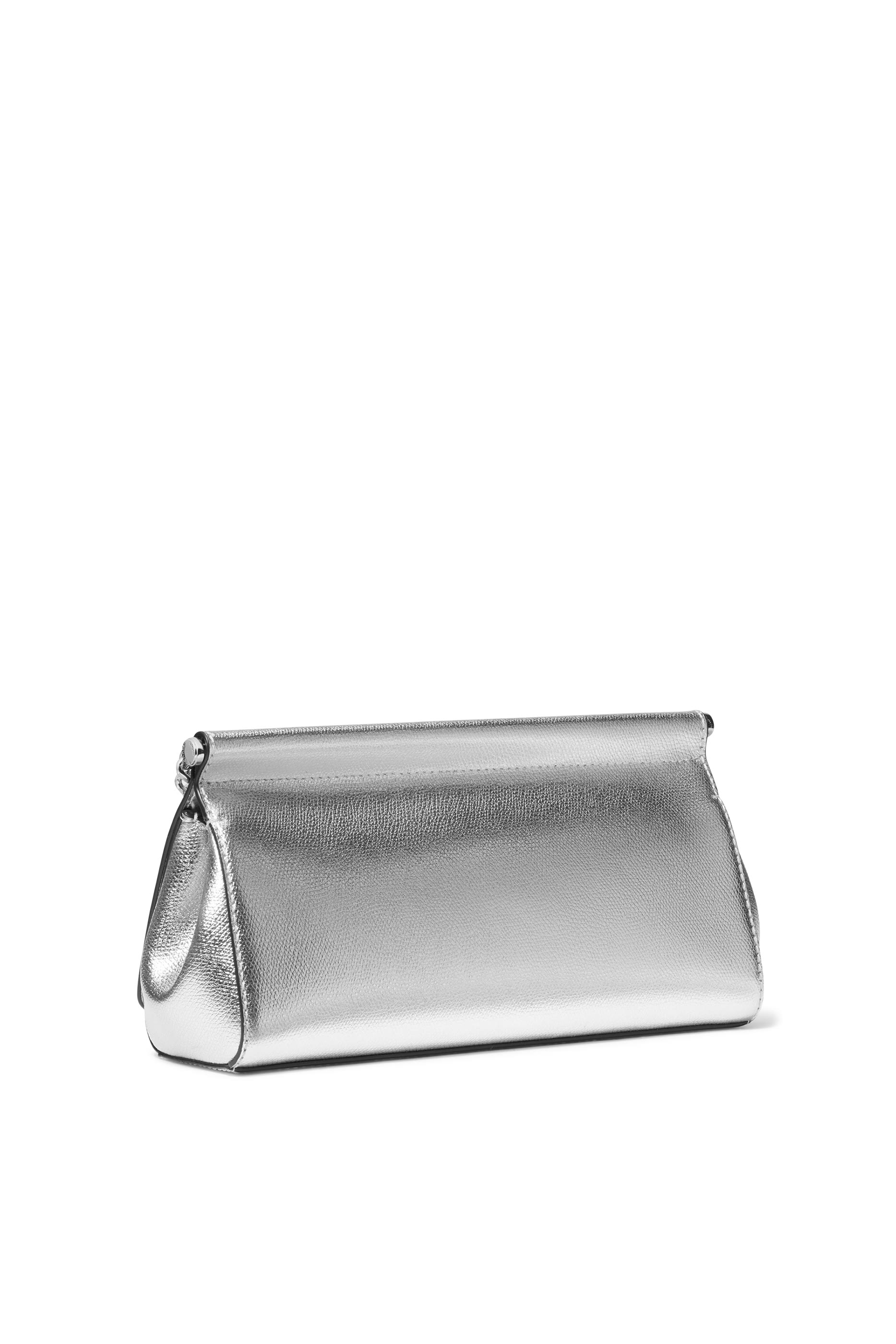 Carmine Medium Pebbled Leather Pochette