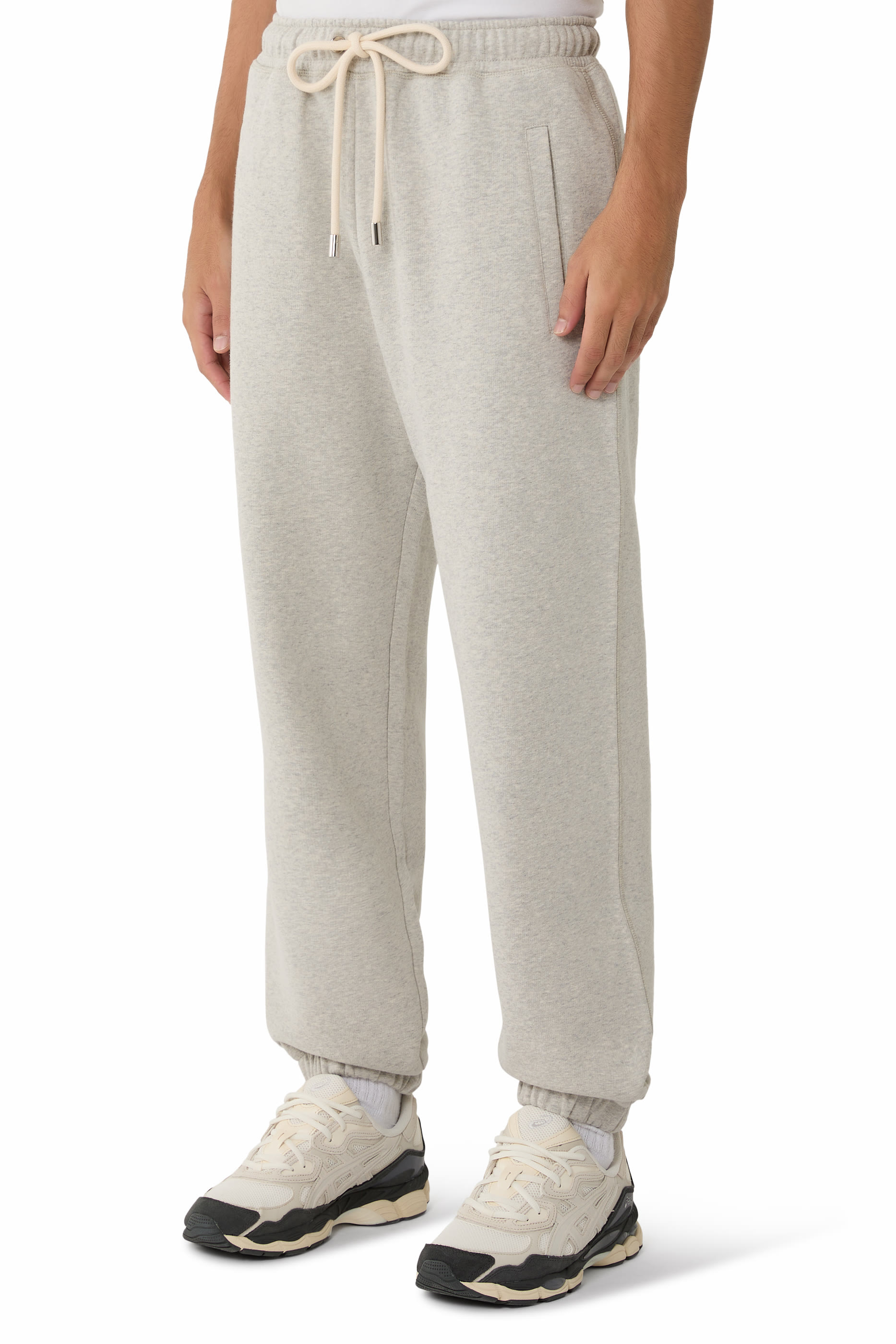 Cotton and Cashmere Jogger Pants