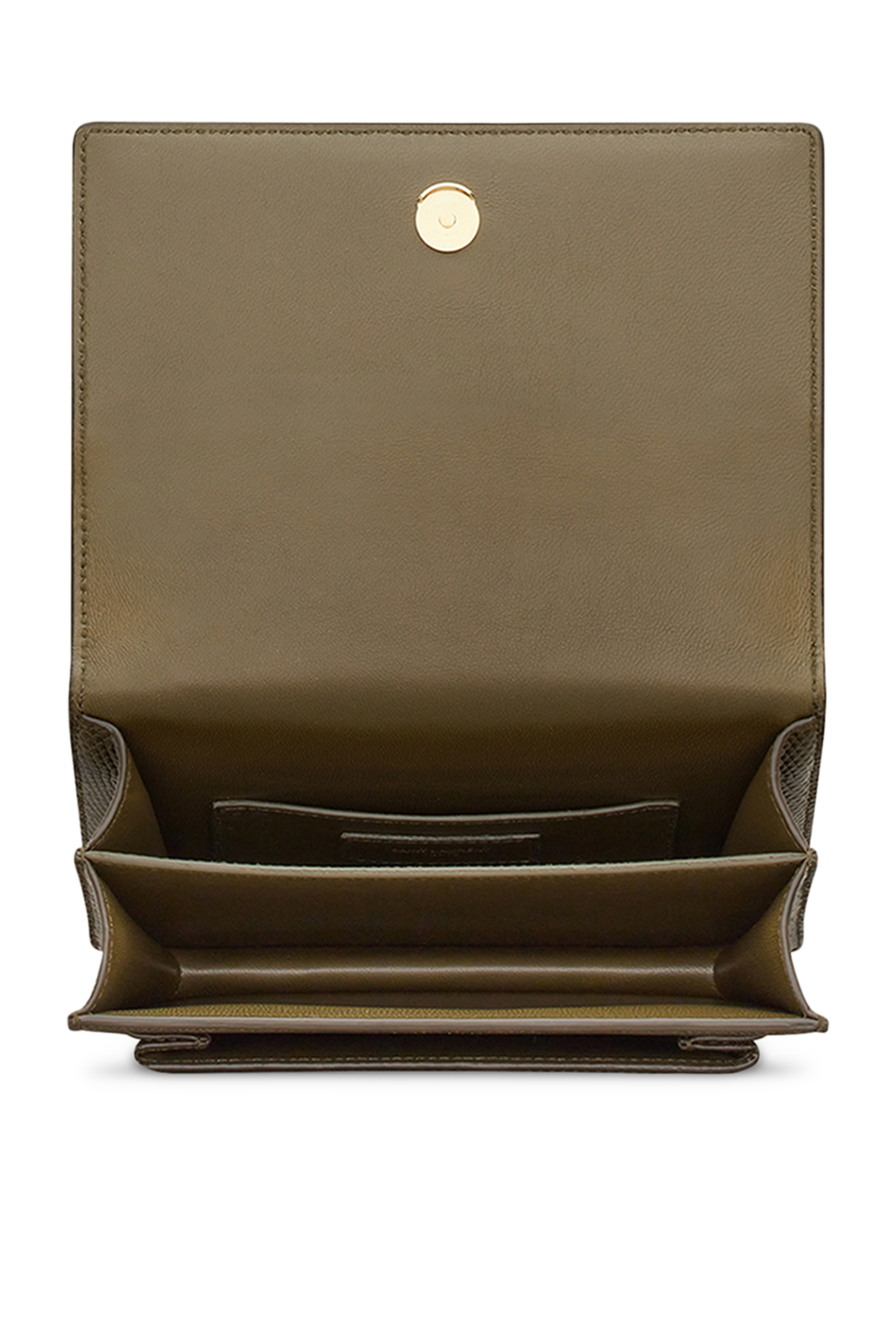 Sunset Crocodile Embossed Crossbody Bag