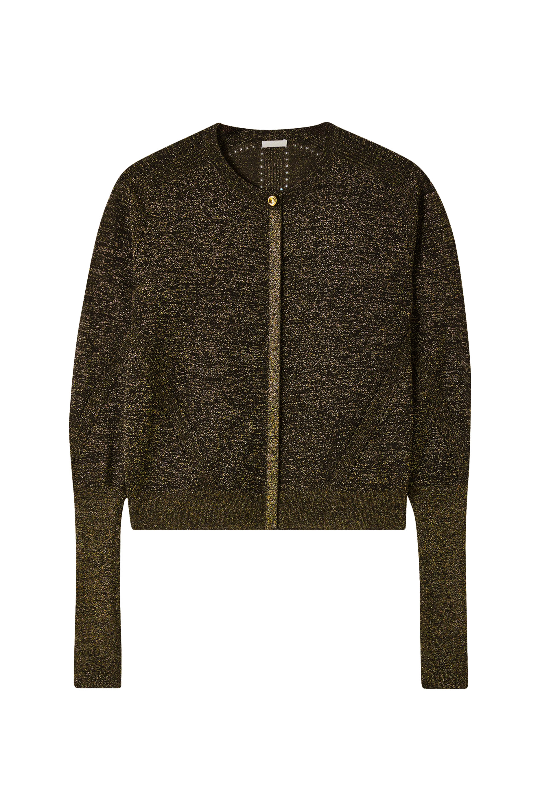 Tasse Lurex Knit Cardigan 