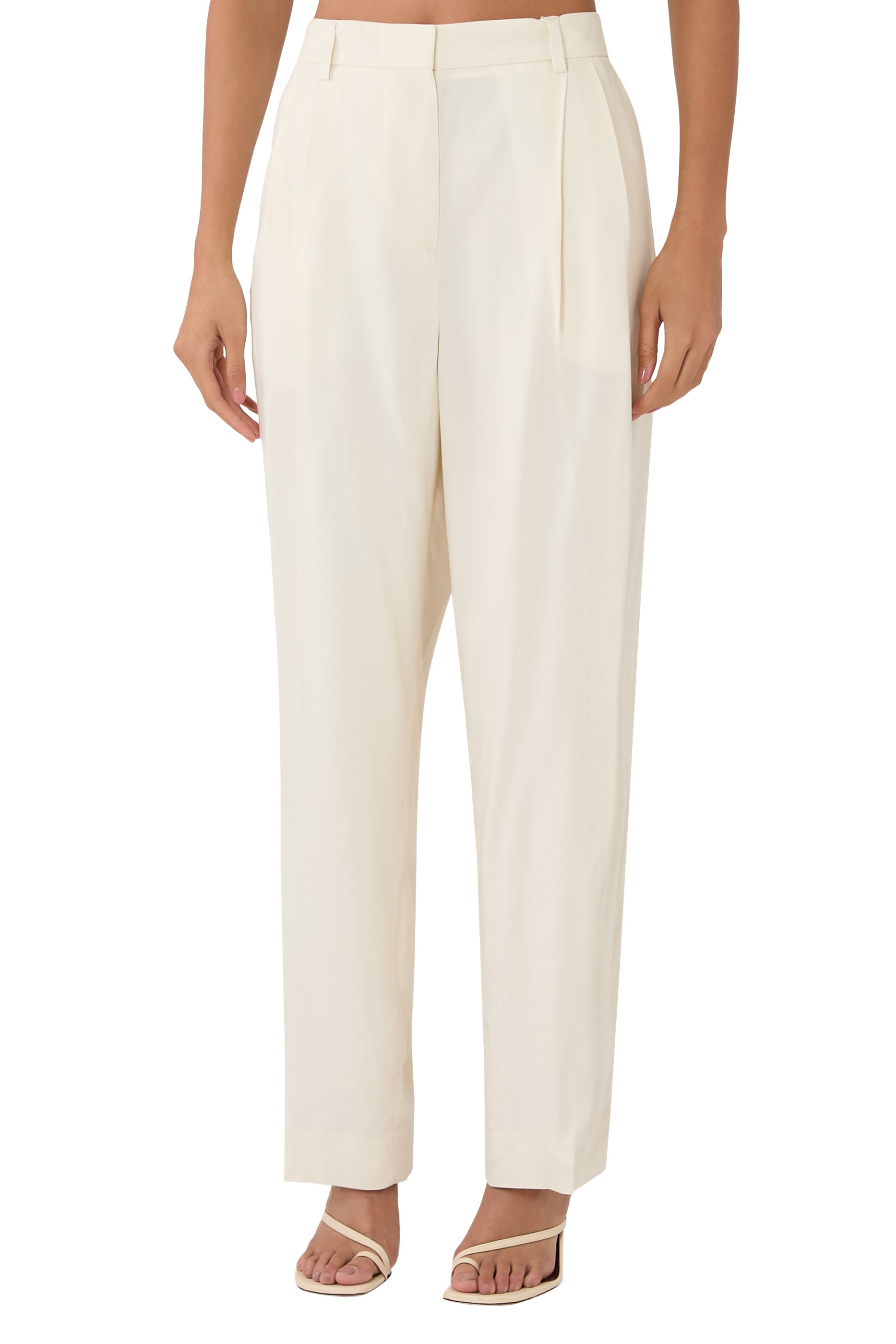 Garderob Double-Pleat Fluid Trousers